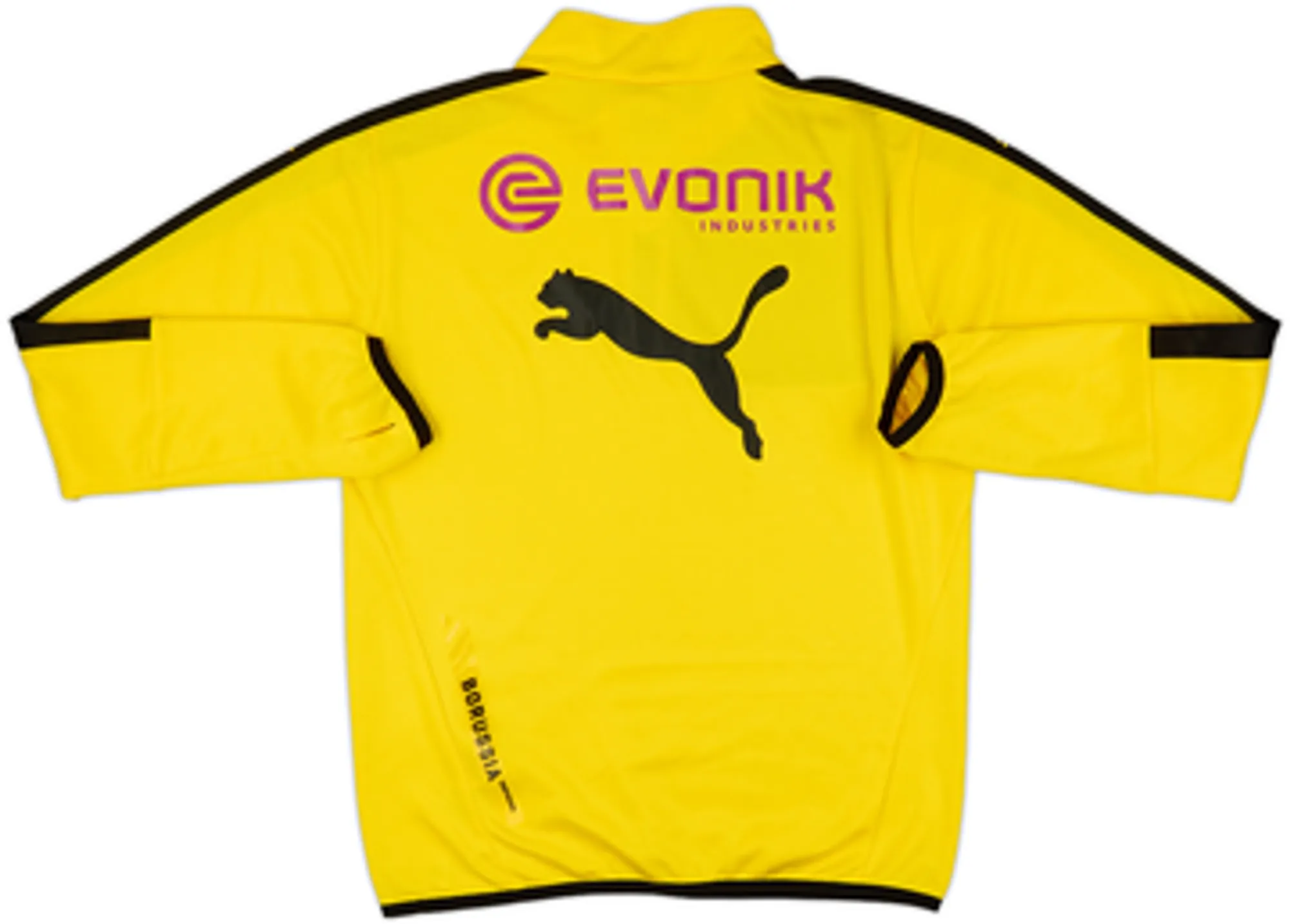 2014-15 Borussia Dortmund Puma 1/4 Zip Training Top - 8/10 - (M)