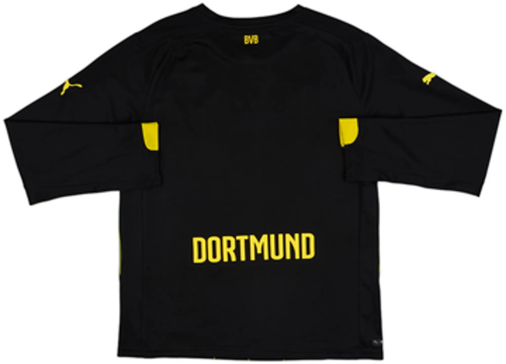 2014-16 Borussia Dortmund Away L/S Shirt - 6/10 - (S)