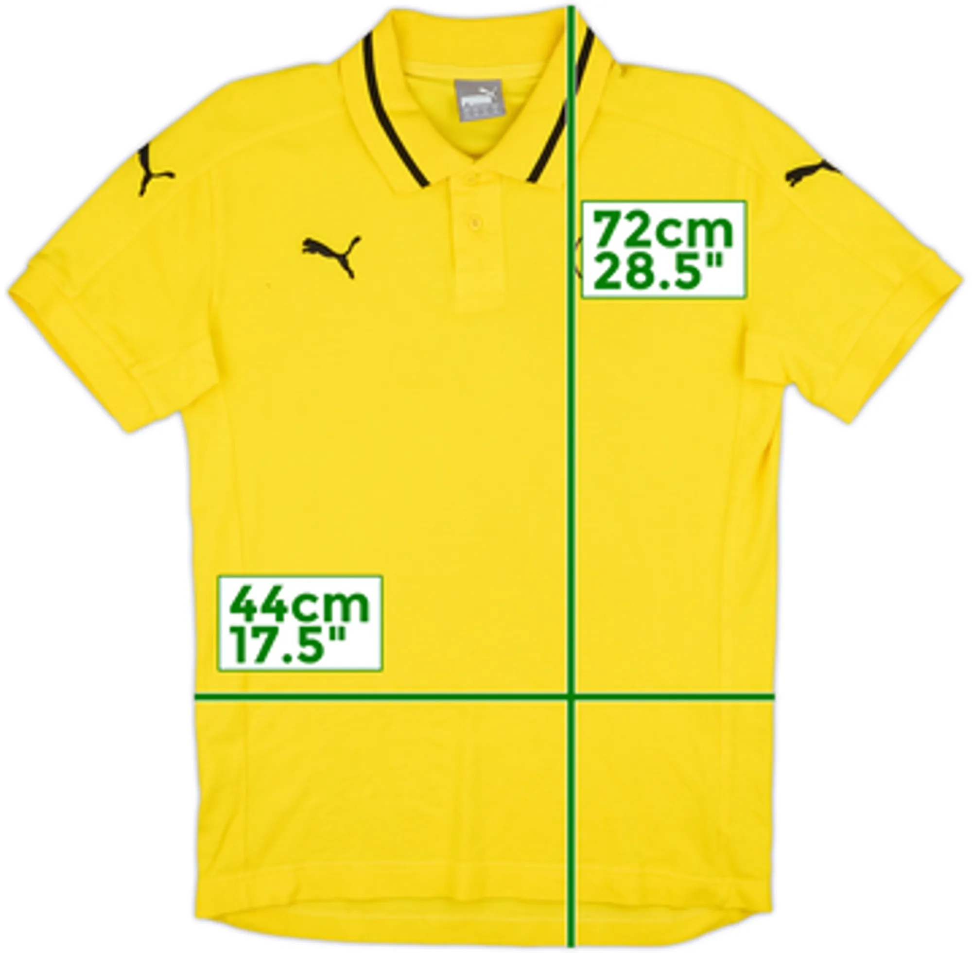 2015-16 Borussia Dortmund Puma Polo Shirt - 10/10 - (M)