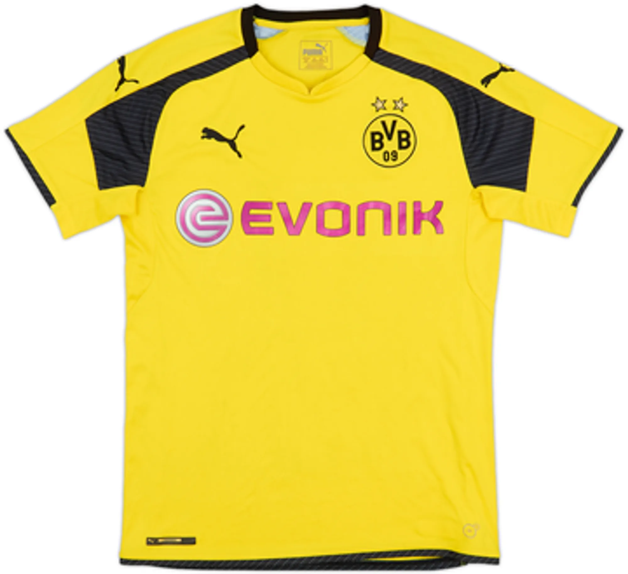 2016-17 Borussia Dortmund Home European Shirt Aubameyang #17 - 5/10 - (S)