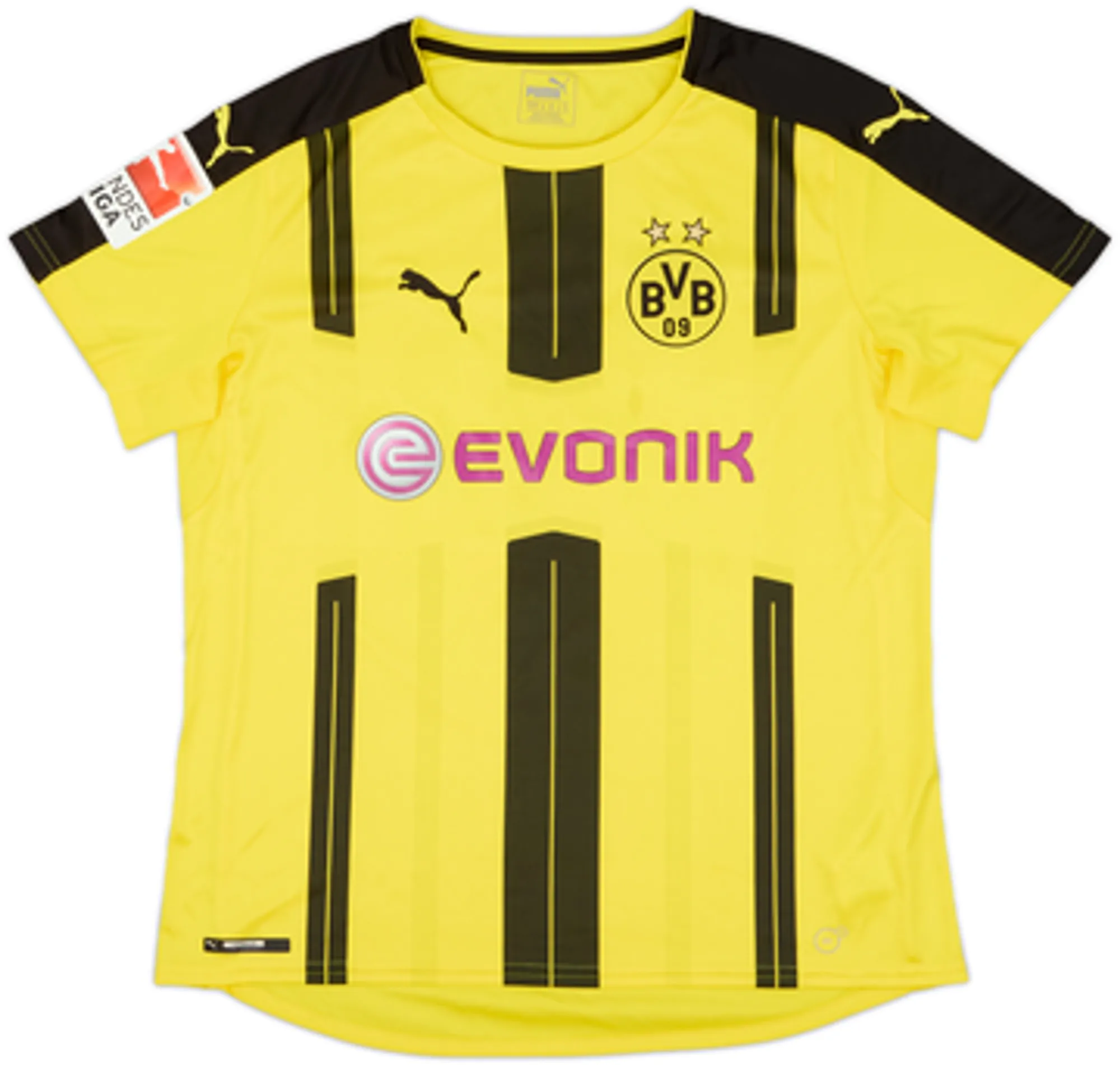 2016-17 Borussia Dortmund Home Shirt Schmelzer #29 - 7/10 - (Women's XL)