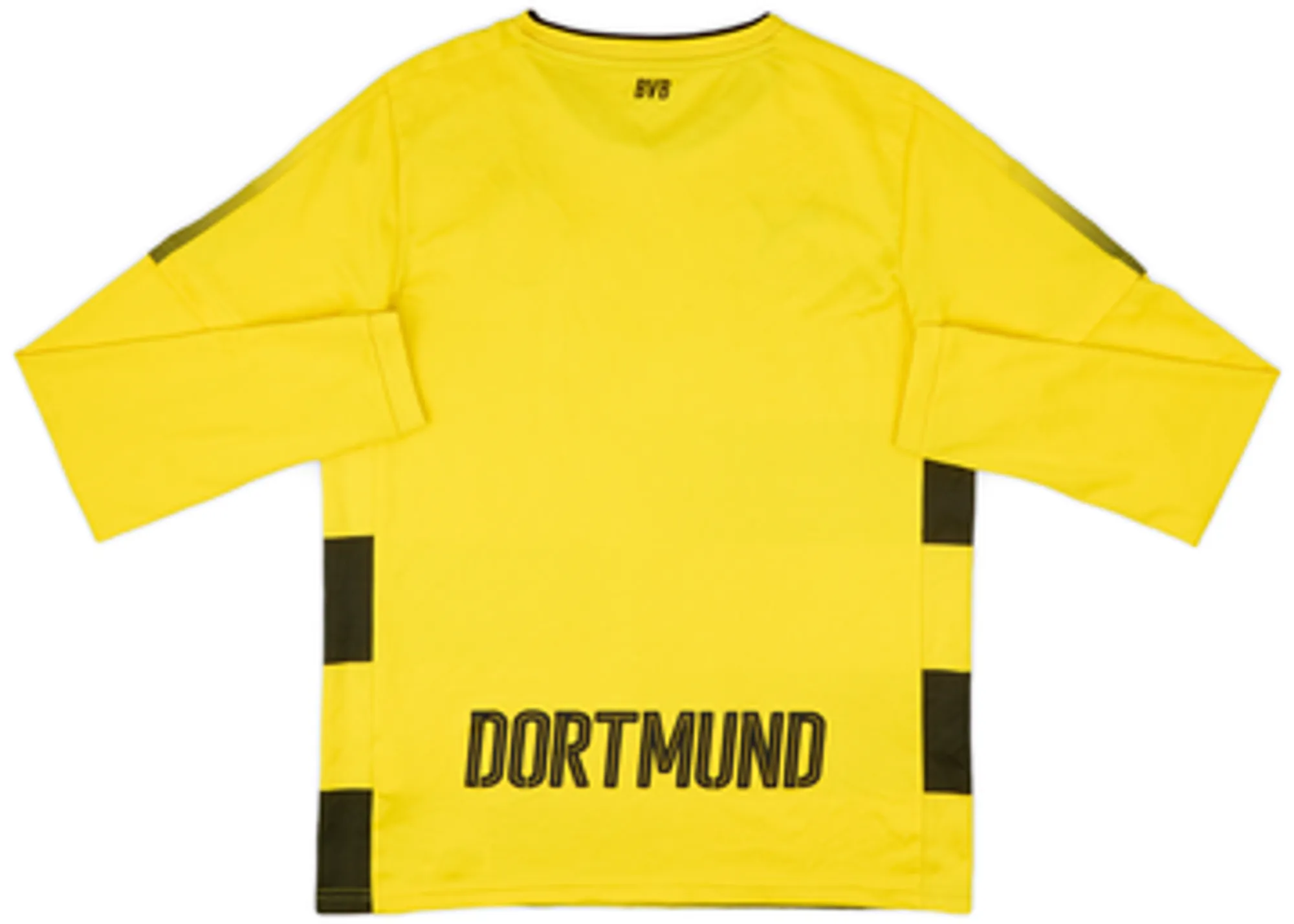 2017-18 Borussia Dortmund Home L/S Shirt - 7/10 - (XL.Boys)