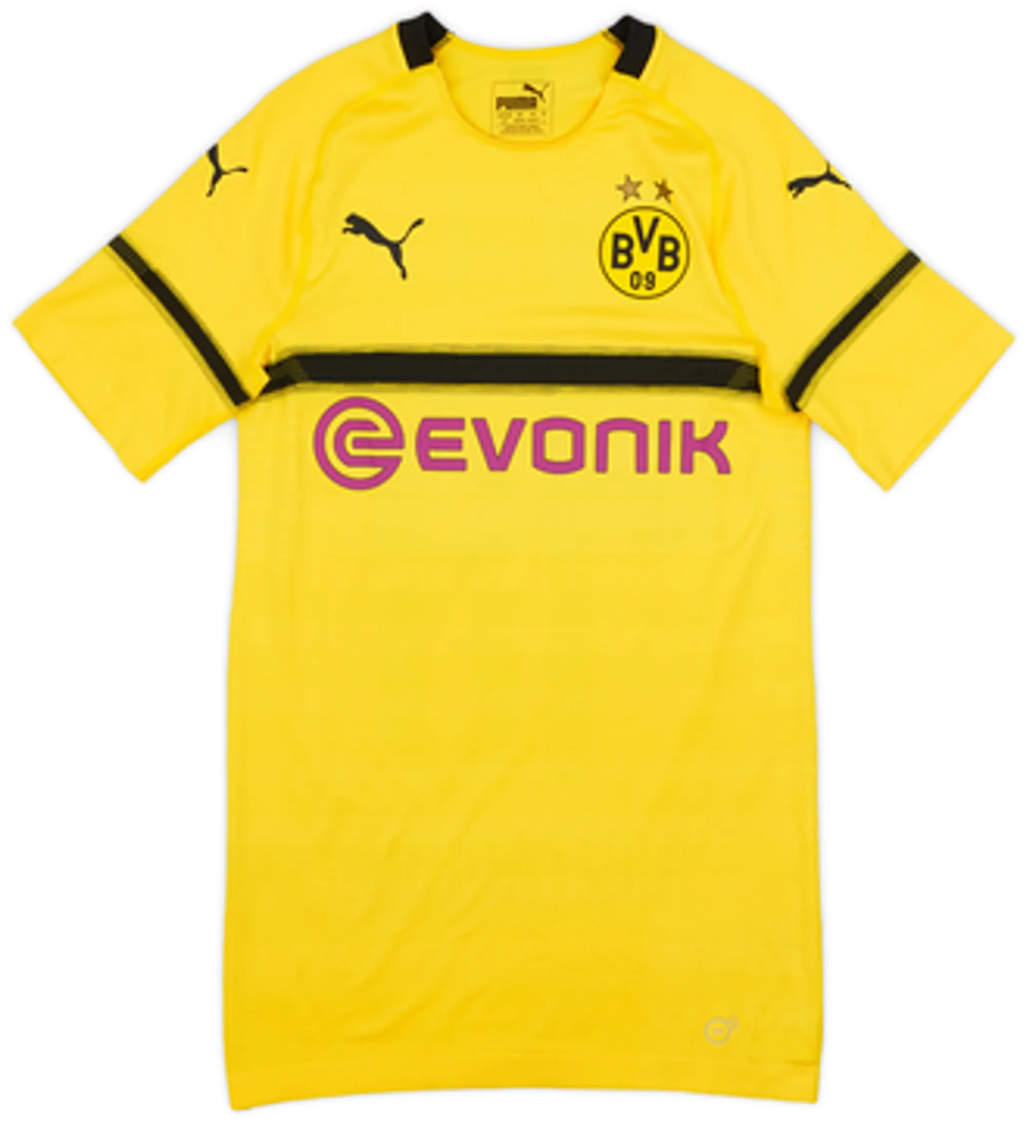 2018-19 Borussia Dortmund Player Issue European Home Shirt Rode #18 - 9/10 - (L)