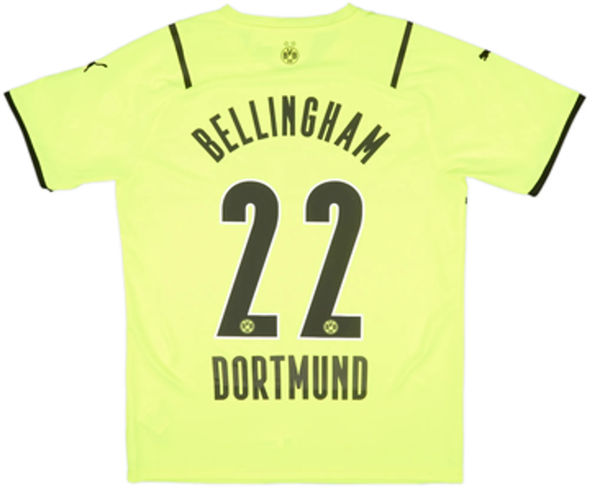 Puma Borussia Dortmund Mens SS Away Shirt 2021/22