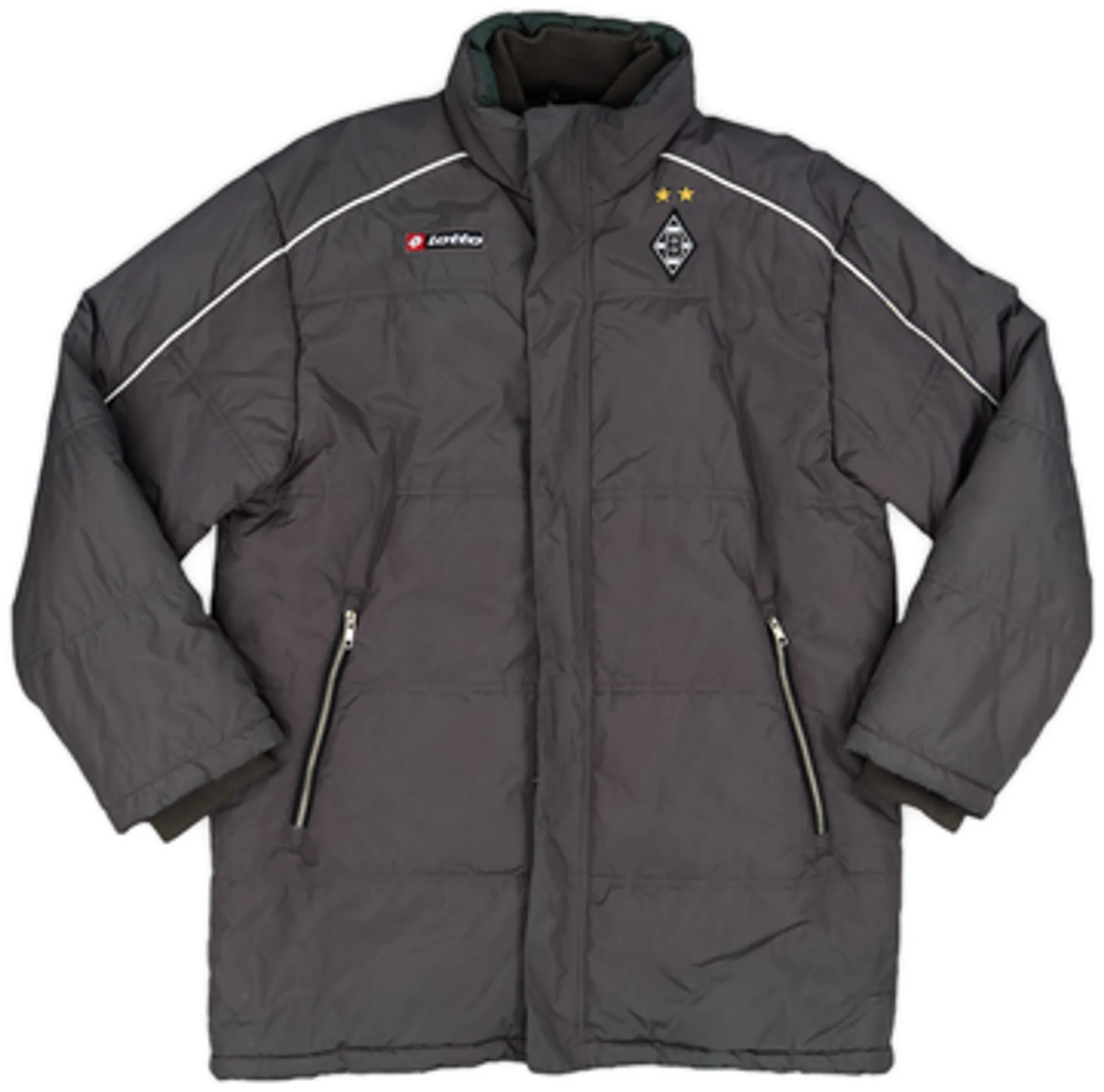 2008-10 Borussia Monchengladbach Lotto Padded Bench Coat - 9/10 - (XL.Boys)