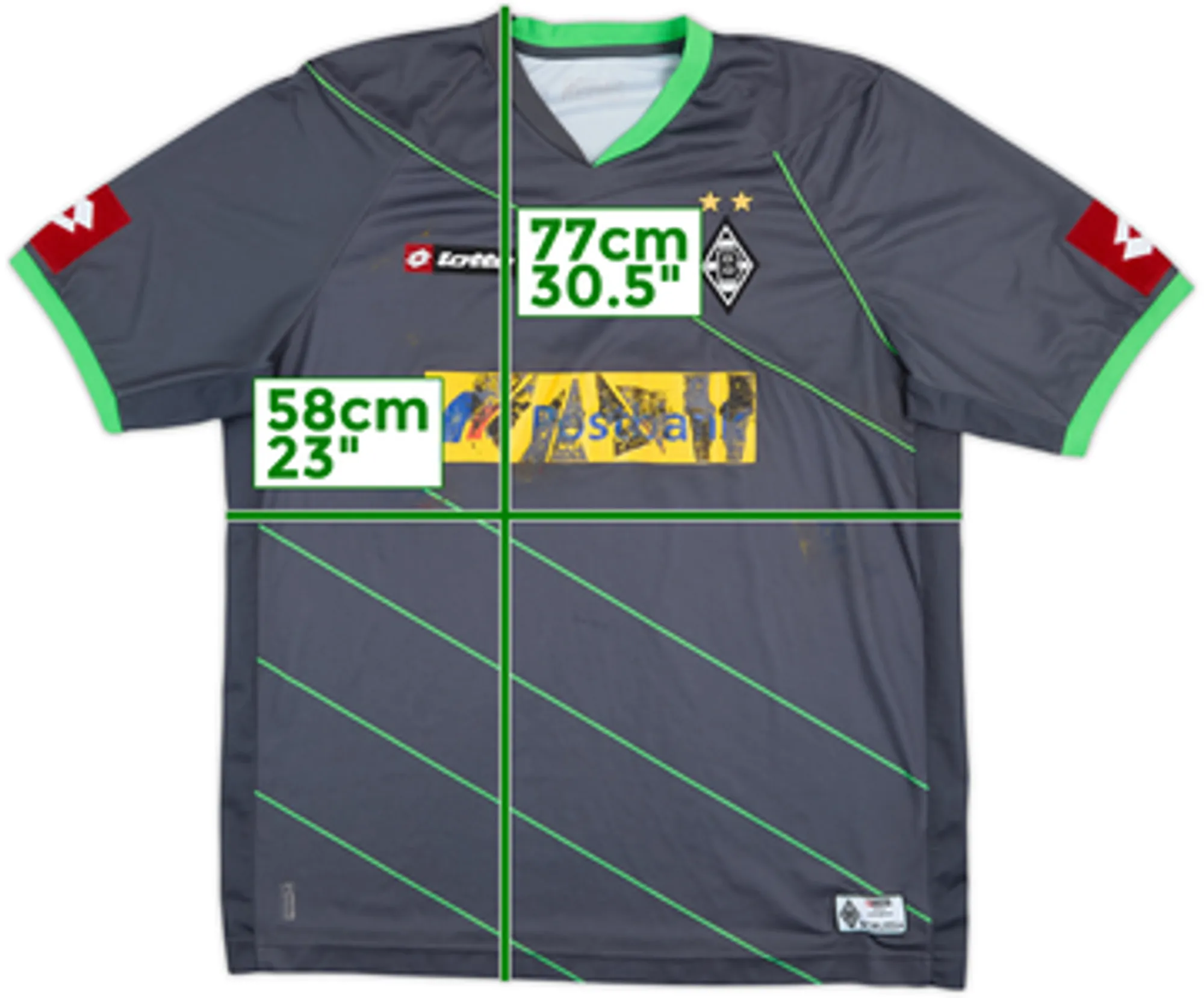 2012-13 Borussia Monchengladbach Away Shirt - 4/10 - (L.Boys)