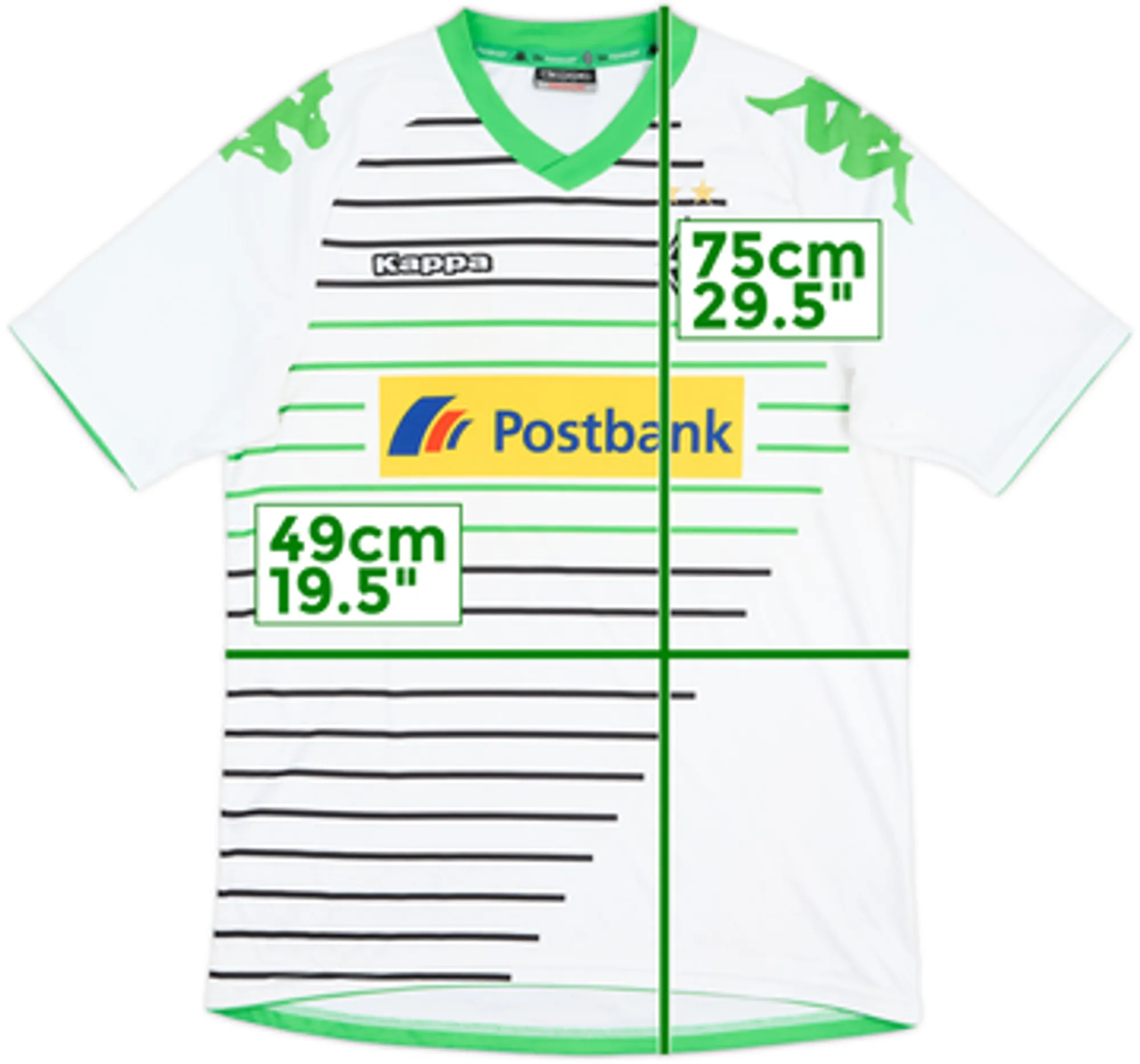 2013-14 Borussia Monchengladbach Home Shirt - 6/10 - (3XL)