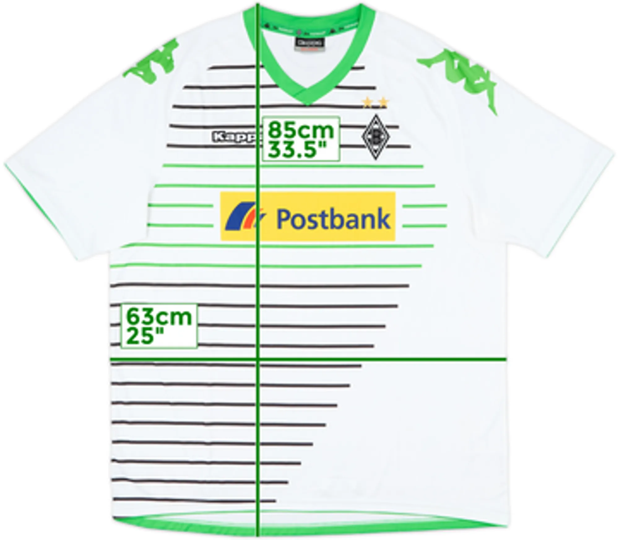 2013-14 Borussia Monchengladbach Home Shirt - 10/10 - (XL)