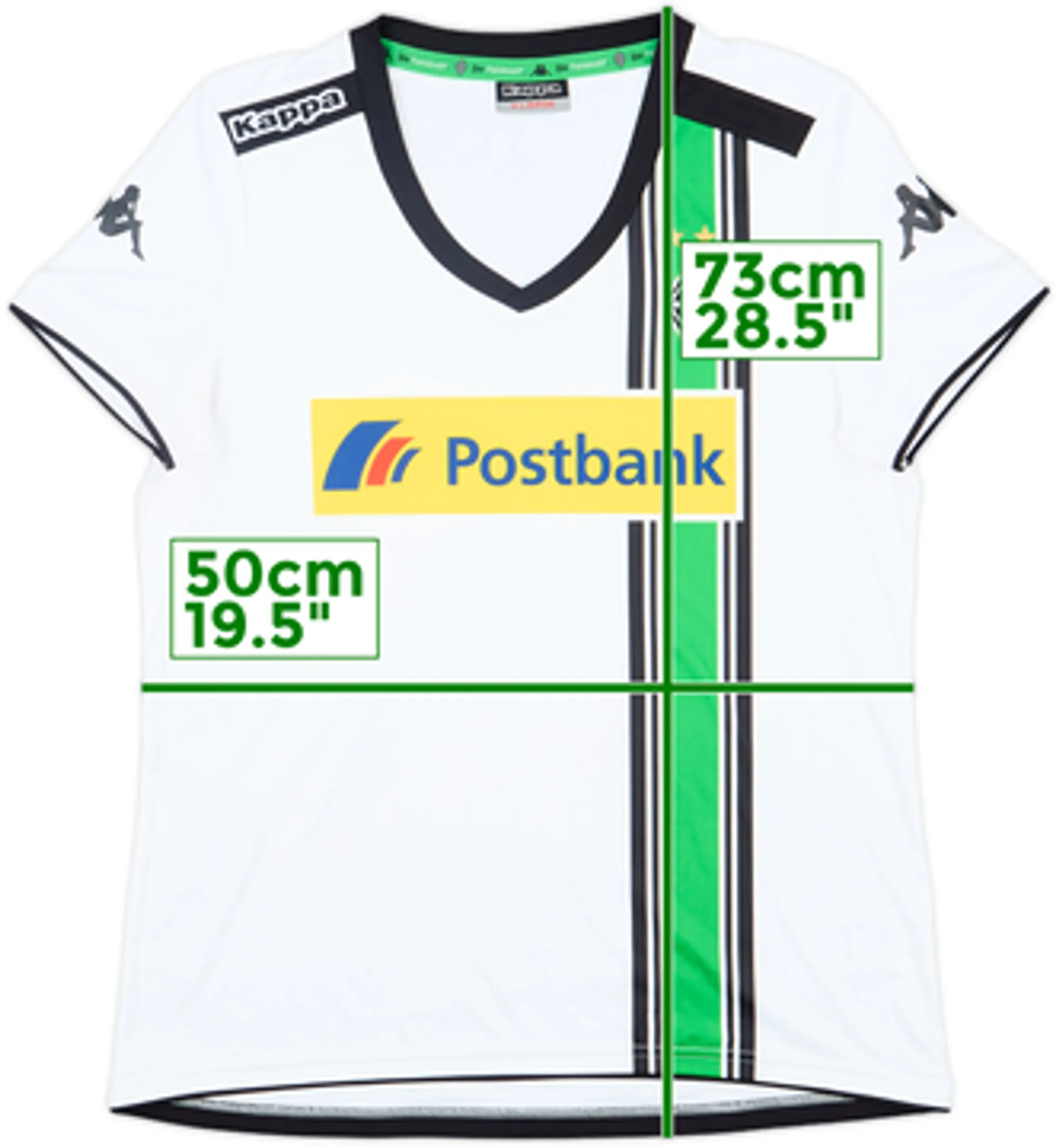 2015-16 Borussia Monchengladbach Home Shirt - 9/10 - (Women's XL)