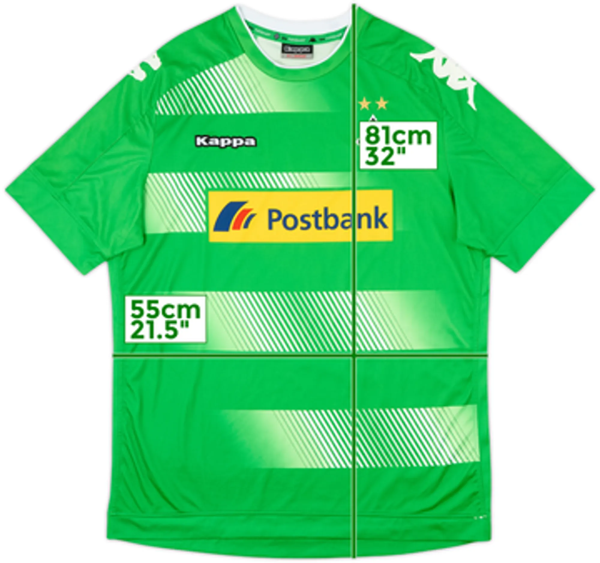 2016-17 Borussia Monchengladbach Away Shirt - 10/10 - (XL)