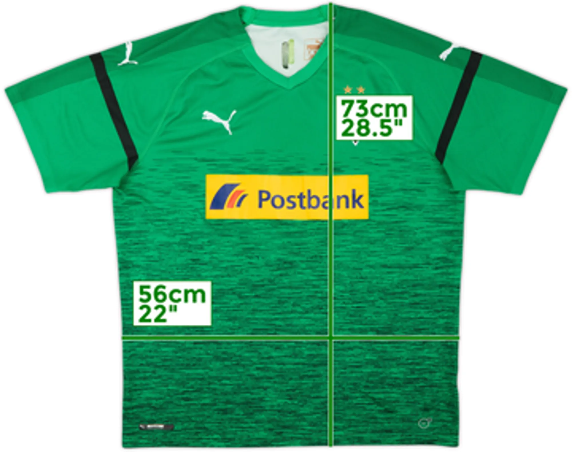 2018-19 Borussia Monchengladbach Third Shirt - 8/10 - (M)