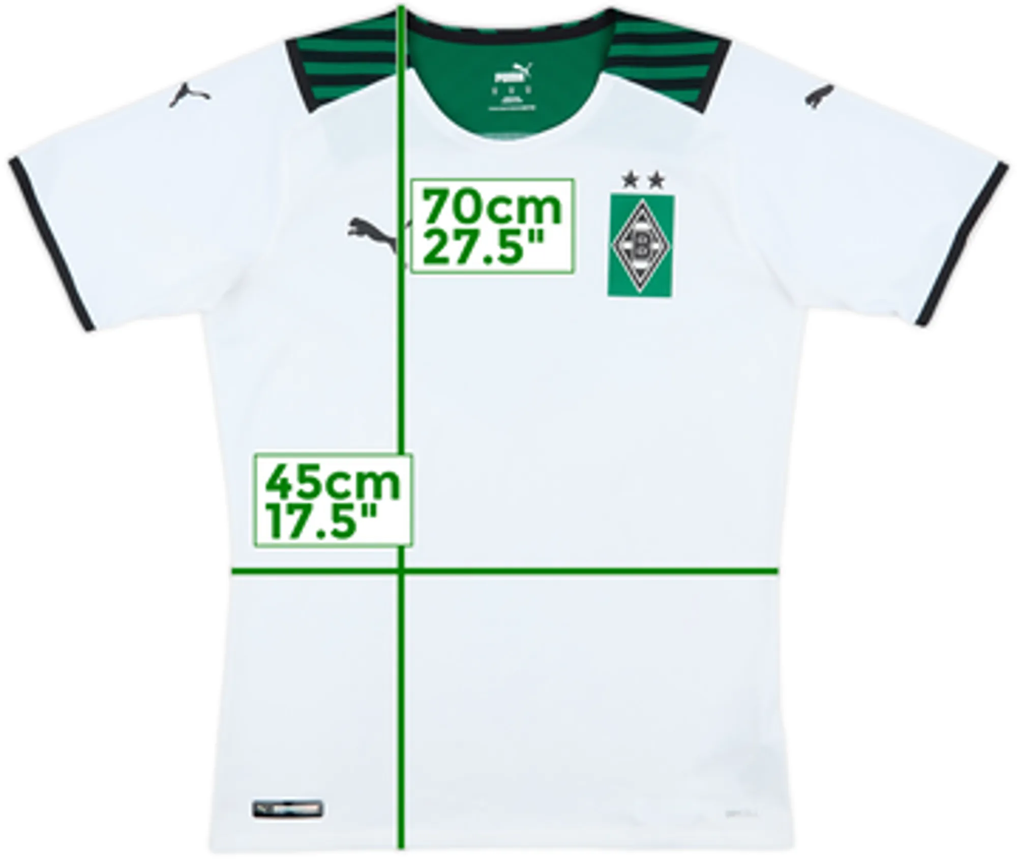 2021-22 Borussia Monchengladbach Home Shirt - 7/10 - (M)