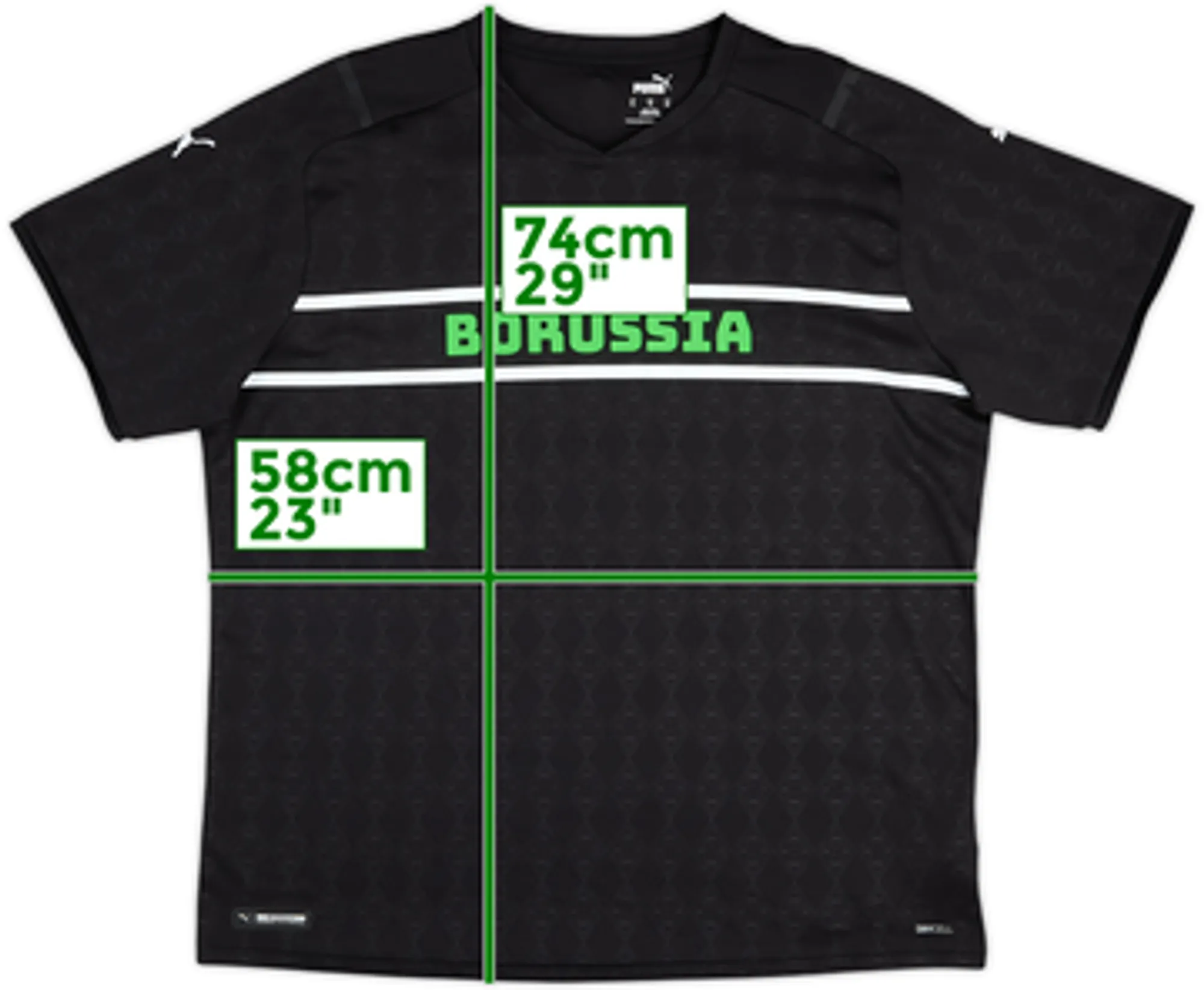 2021-22 Borussia Monchengladbach Third Shirt - 10/10 - (S)