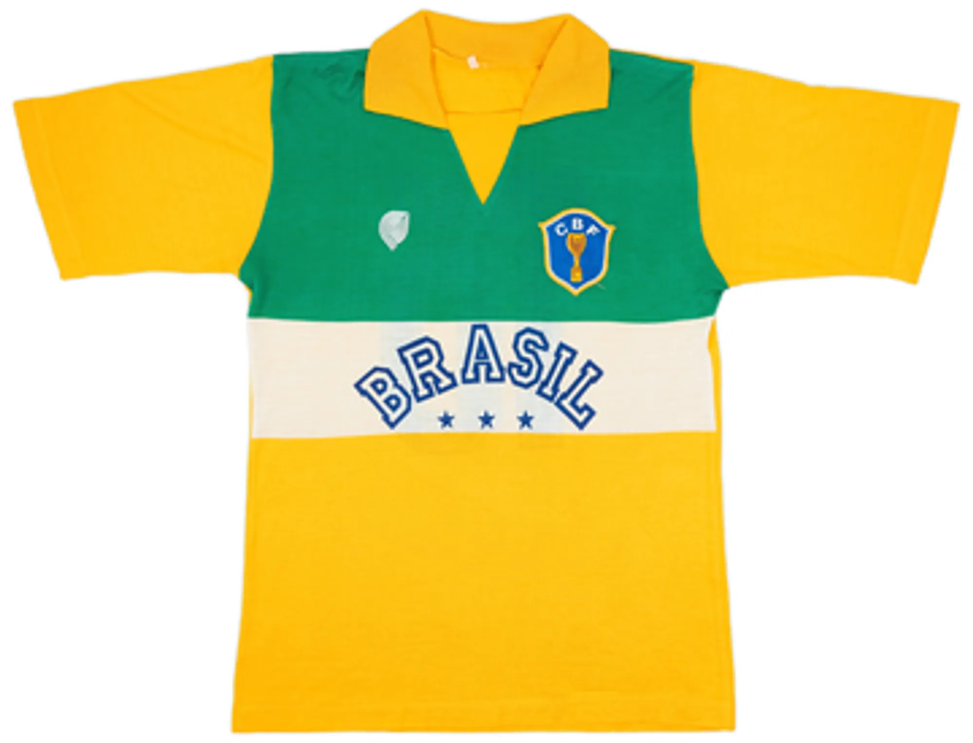 1980s Brazil Dias Sport Leisure Tee Brasil #10 - 8/10 - (L)