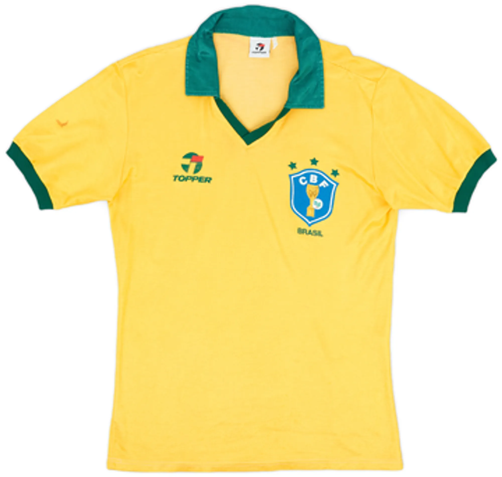 1985-88 Brazil Home Shirt - 7/10 - (M)
