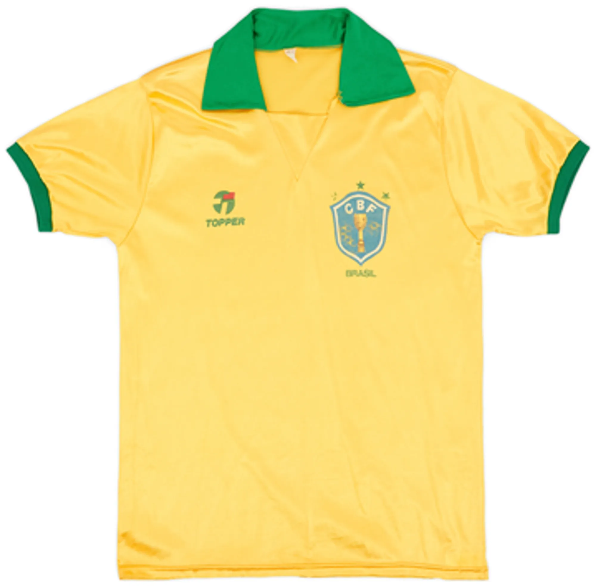 1990 Brazil Alternate Home Shirt - 7/10 - (M)