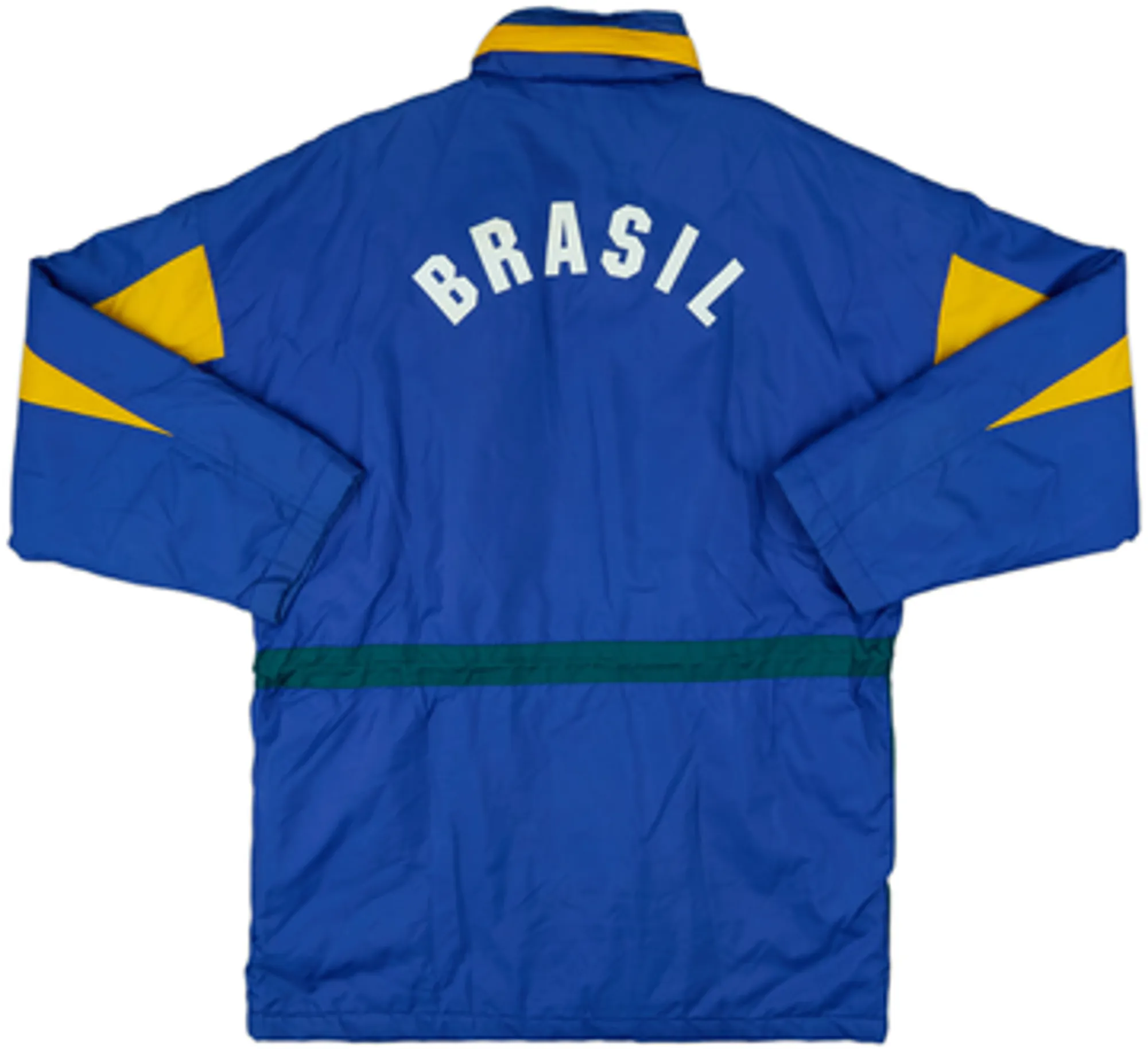 1994-96 Brazil Umbro Padded Bench Coat - 8/10 - (S)