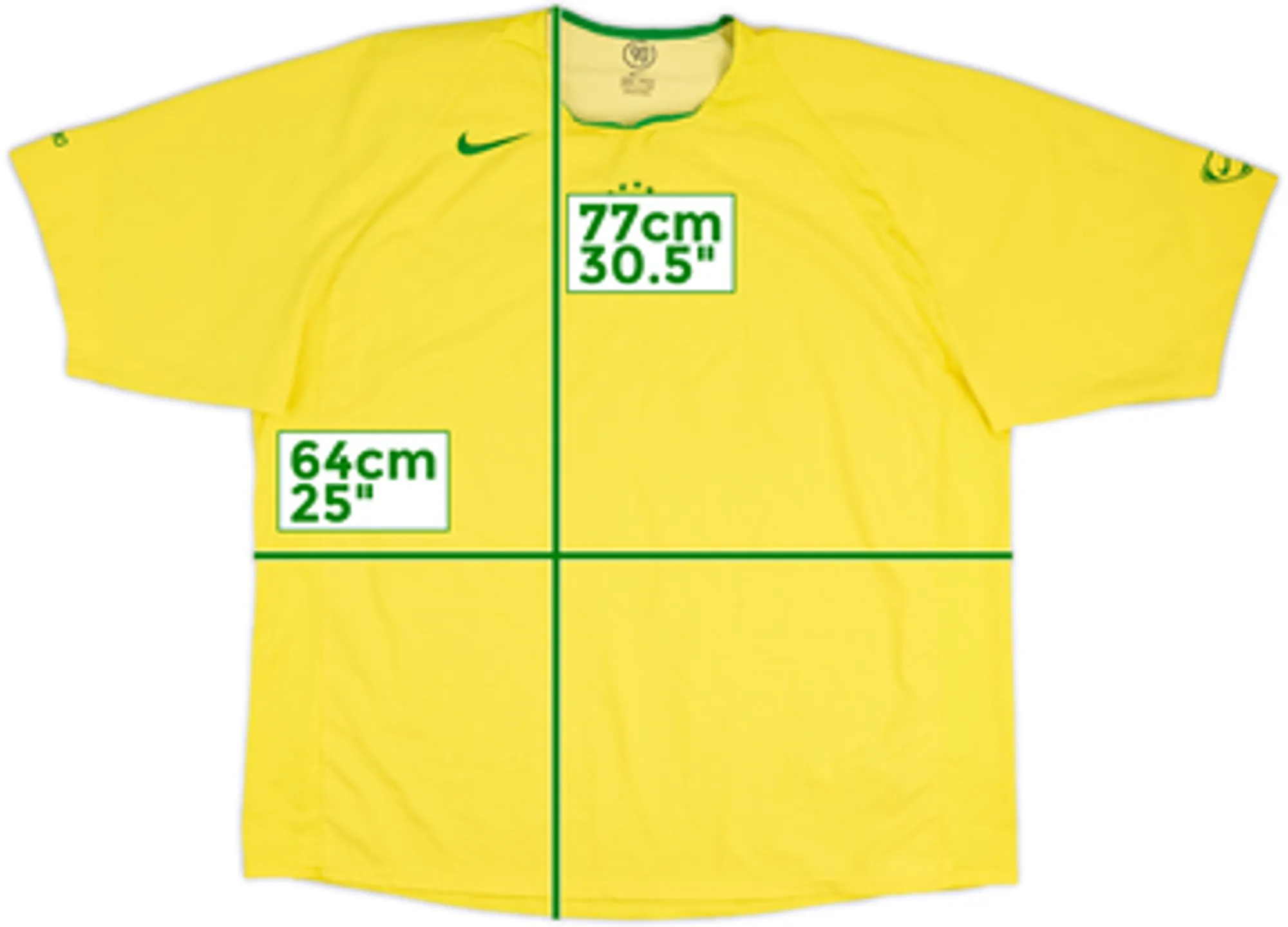 2004-06 Brazil Nike Training Shirt - 8/10 - (XL)