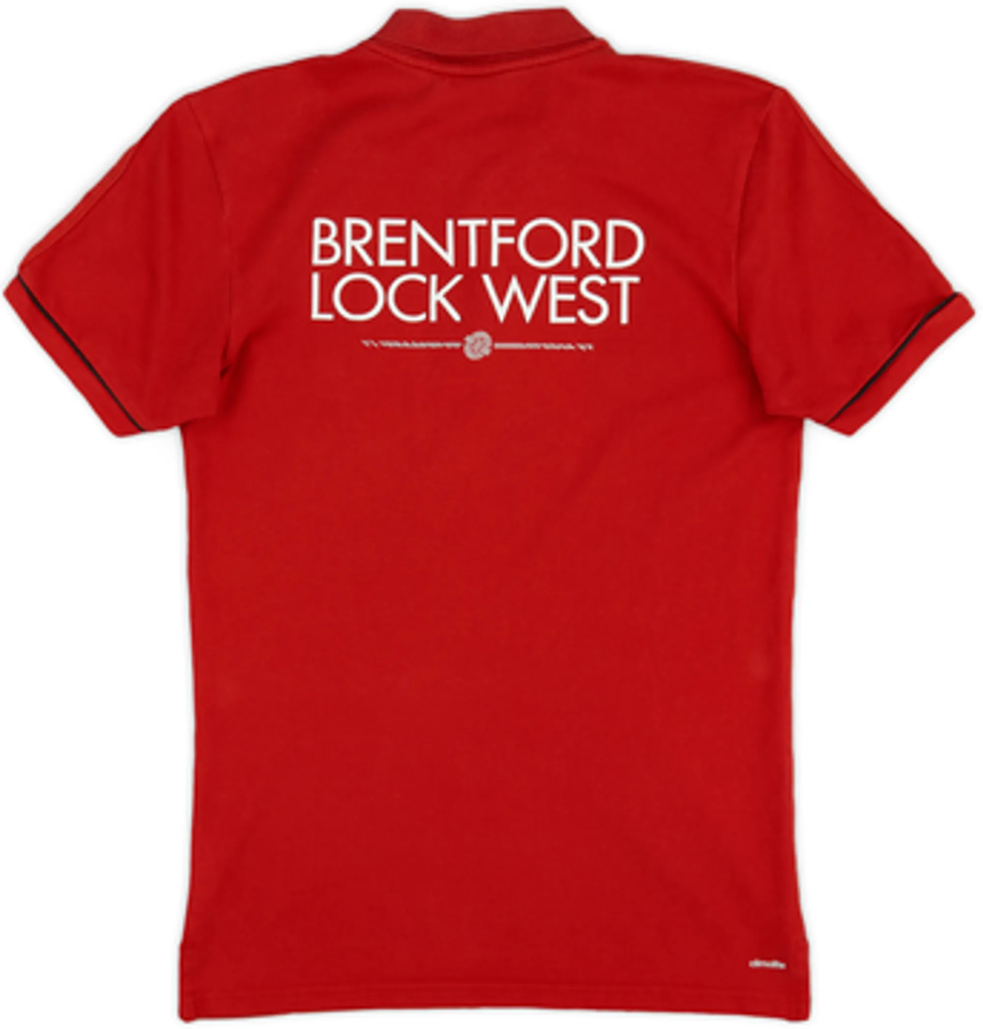 2017-18 Brentford adidas Polo Shirt - 8/10 - (S)