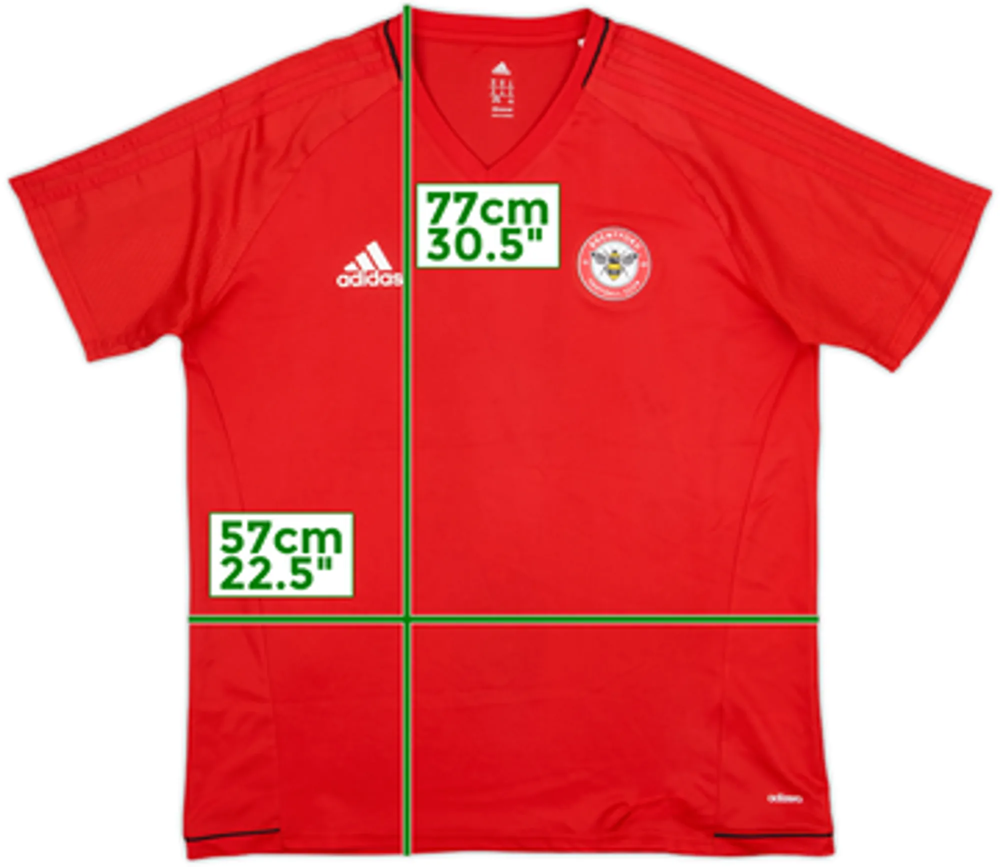 2017-18 Brentford adidas Training Shirt - 8/10 - (XL)