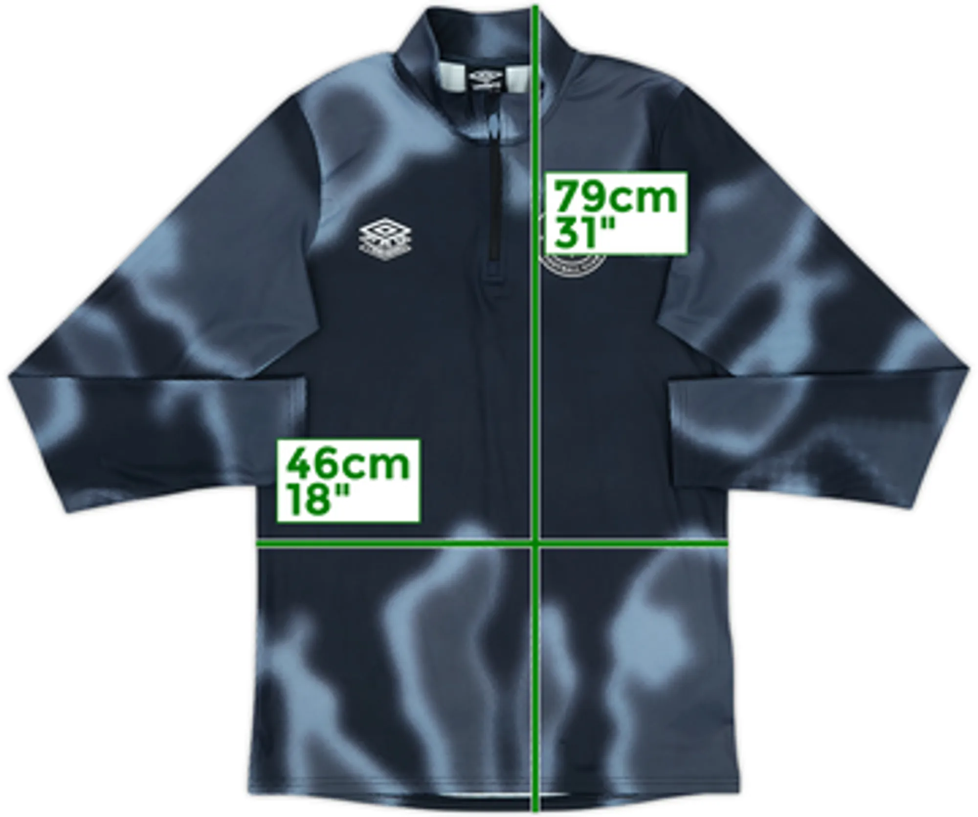 2021-22 Brentford Umbro 1/4 Zip Sweat Top - 10/10 - (S)