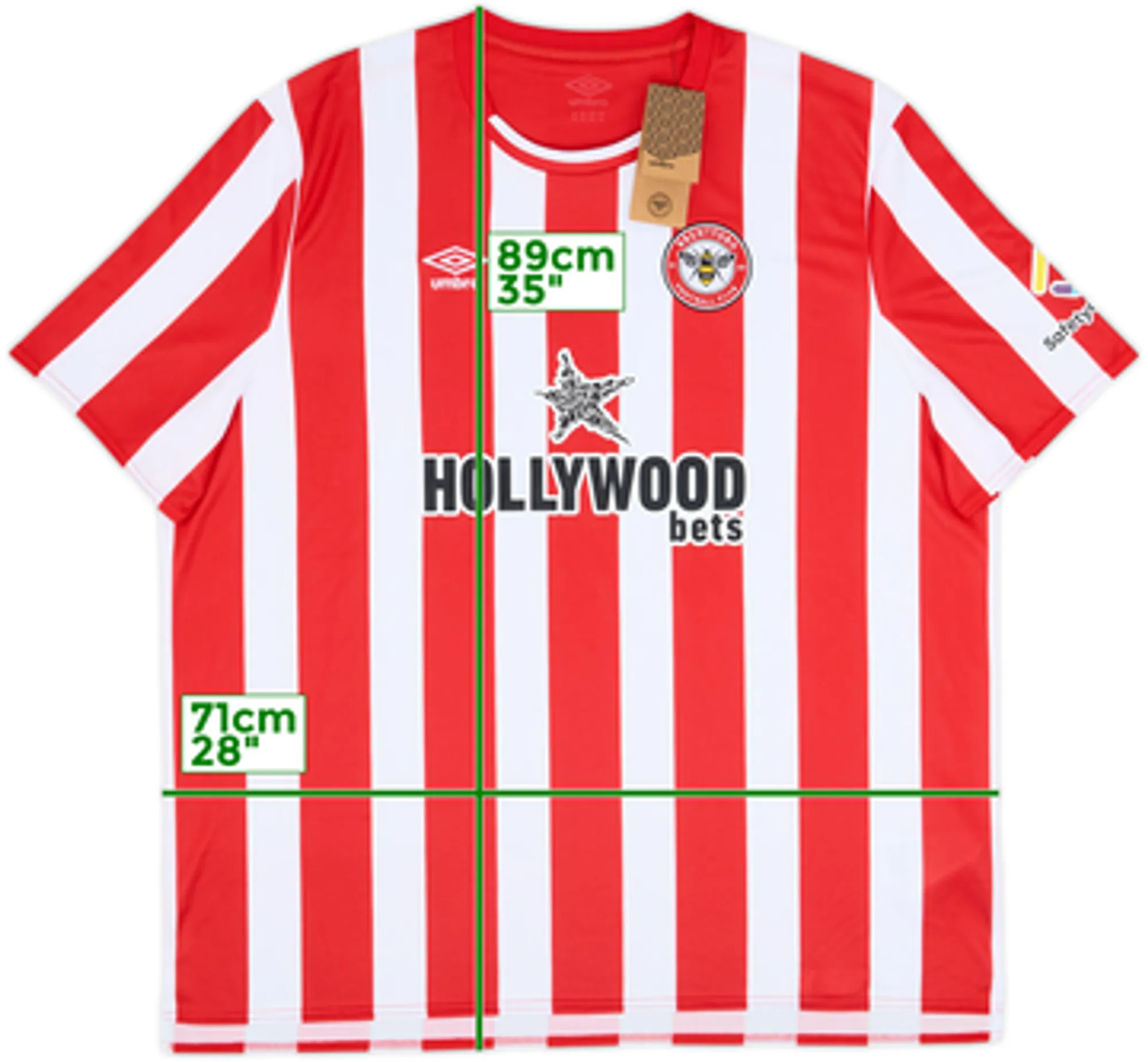 2021-23 Brentford Home Shirt (4XL)