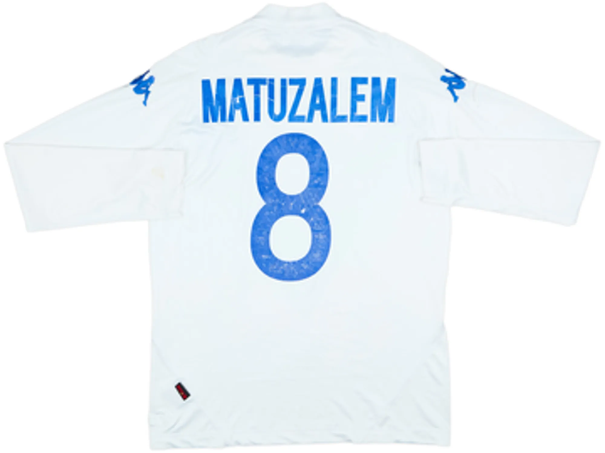 2004-05 Brescia Away L/S Shirt Matuzalem #8 - 4/10 - (L)