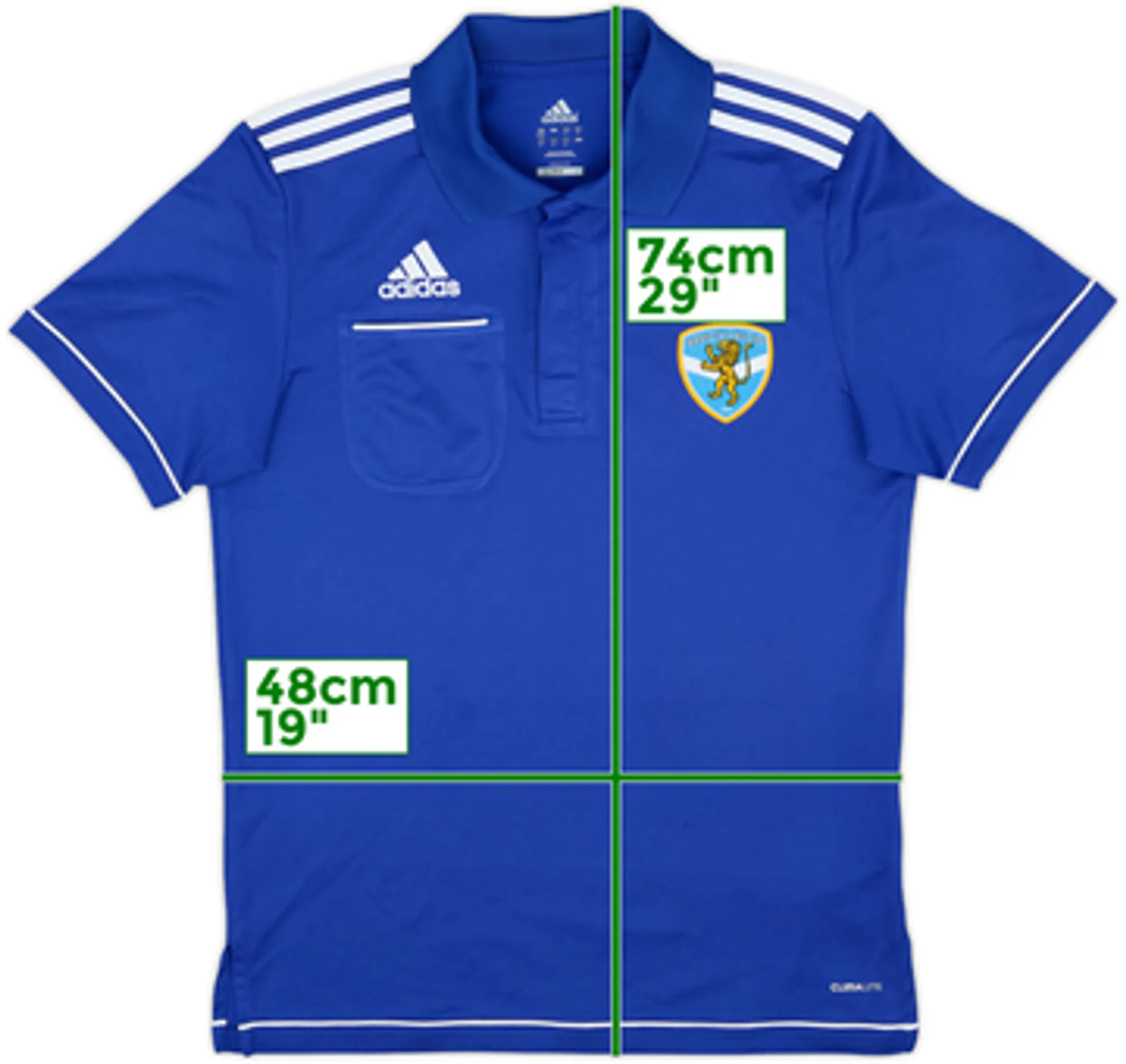 2013-14 Brescia adidas Polo Shirt - 10/10 - (M)