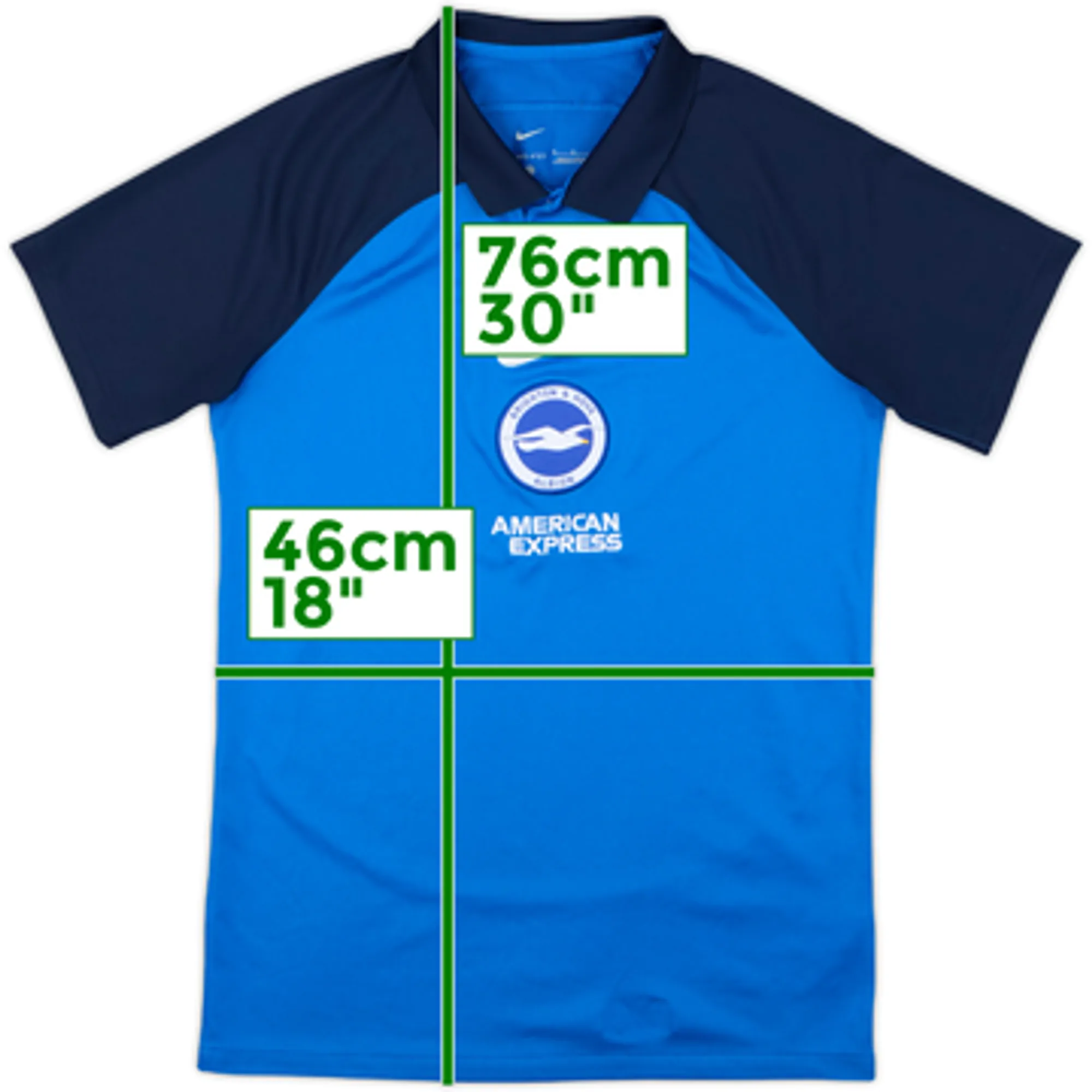 2022-23 Brighton Nike Polo Shirt - 9/10 - (M)