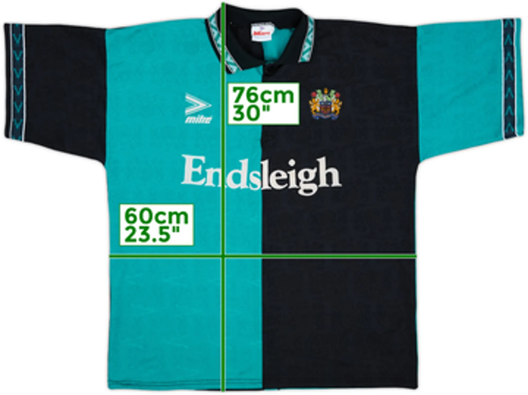 1993-95 Burnley Third Shirt - 10/10 - (XXL)