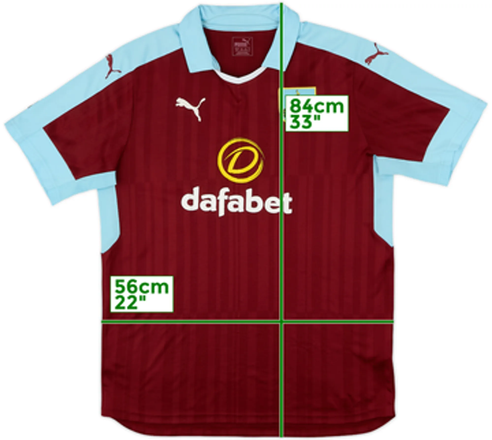 2016-17 Burnley Home Shirt - 5/10 - (XL)