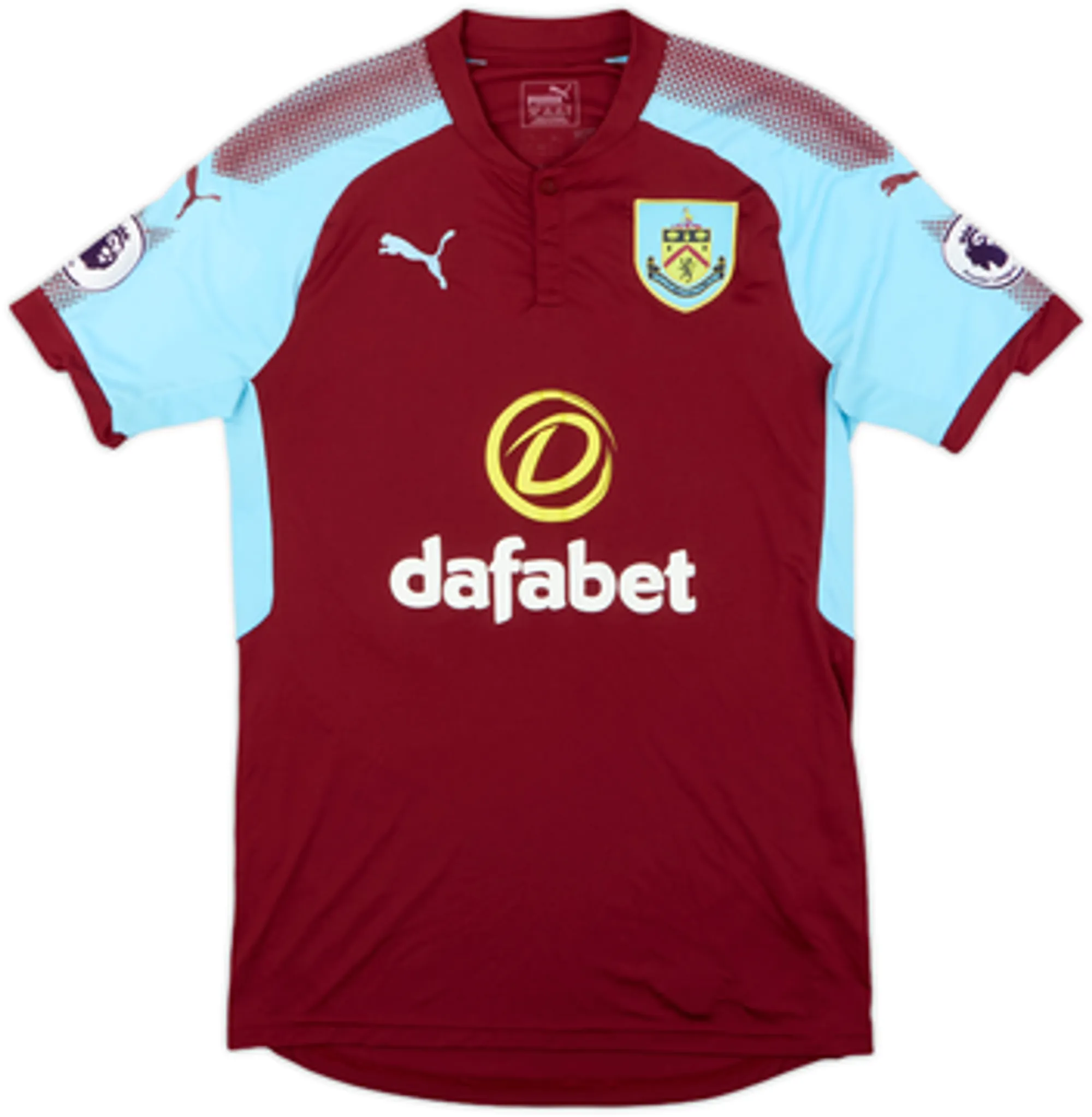 2017-18 Burnley Home Shirt Barnes #10 - 8/10 - (M)