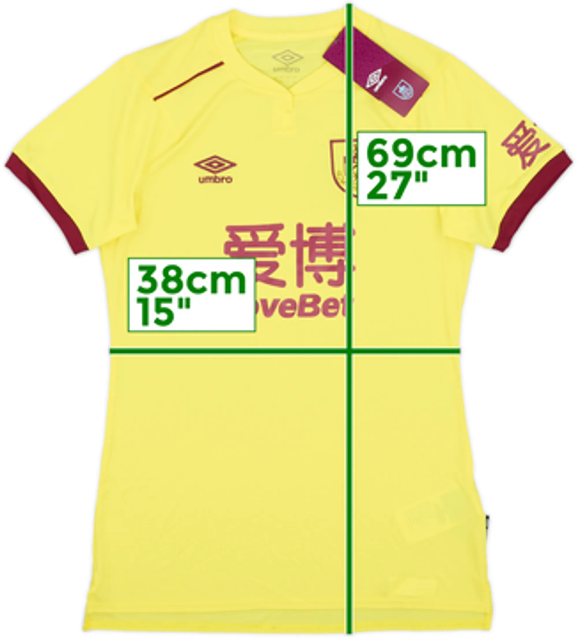 2020-21 Burnley Third Shirt (Women's S)