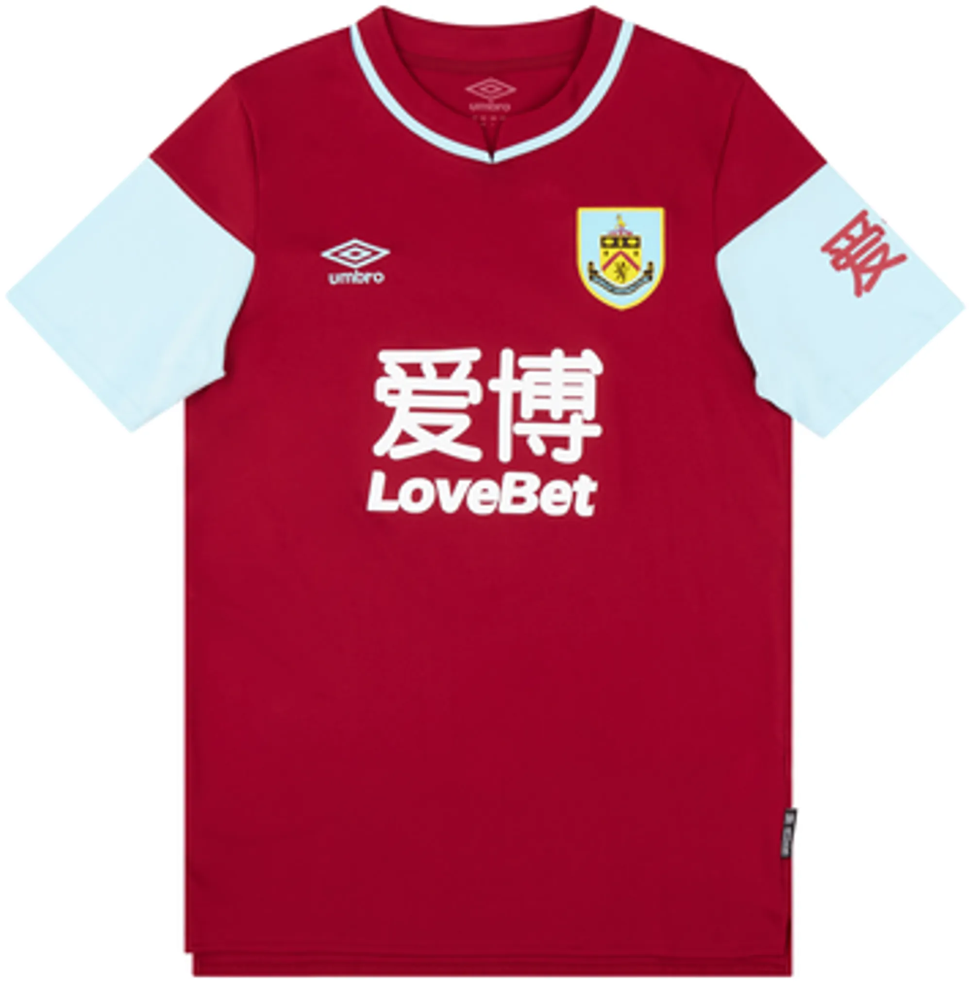 2020-21 Burnley Youth Match Issue Home Shirt - 8/10 --L