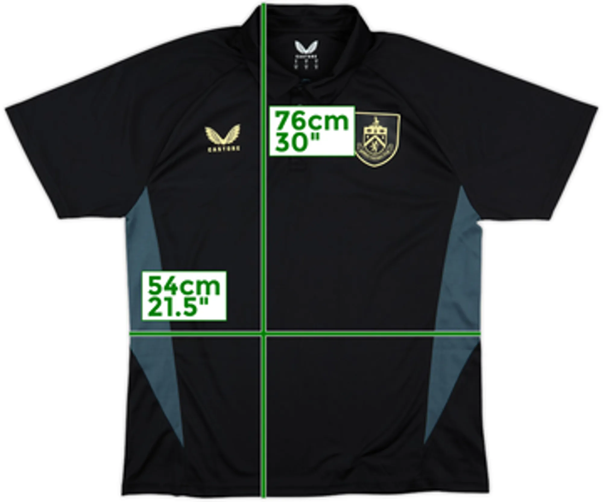 2024-25 Burnley Castore Polo Shirt - 10/10 - (S)