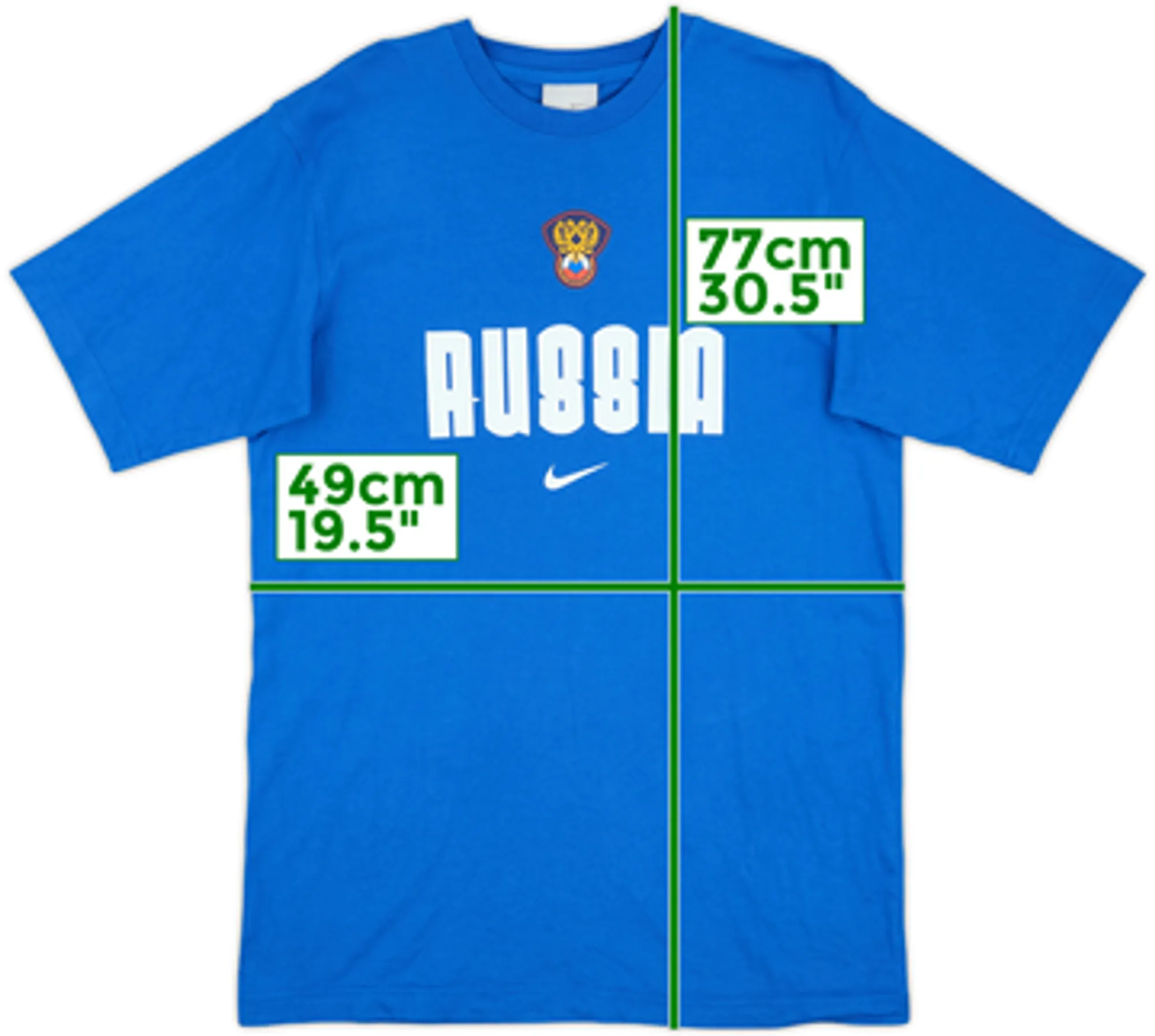 2004-05 Russia Nike Cotton Tee - 9/10 - (M)