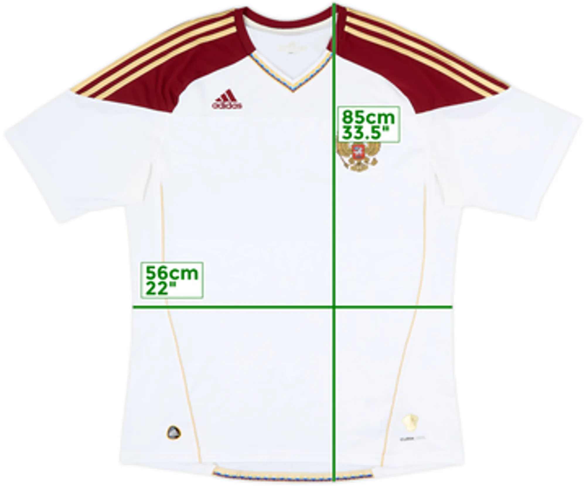 2010-11 Russia Away Shirt - 8/10 - (L)