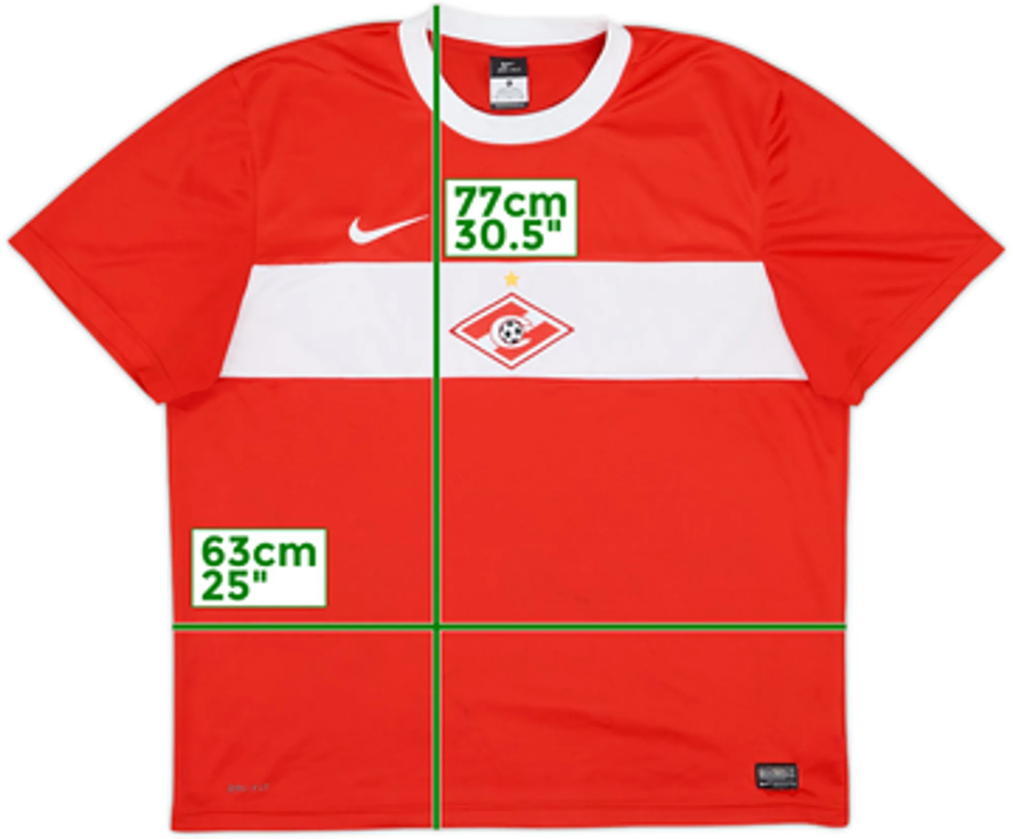 2010 Spartak Moscow Cup Home Shirt - 7/10 - (XL)