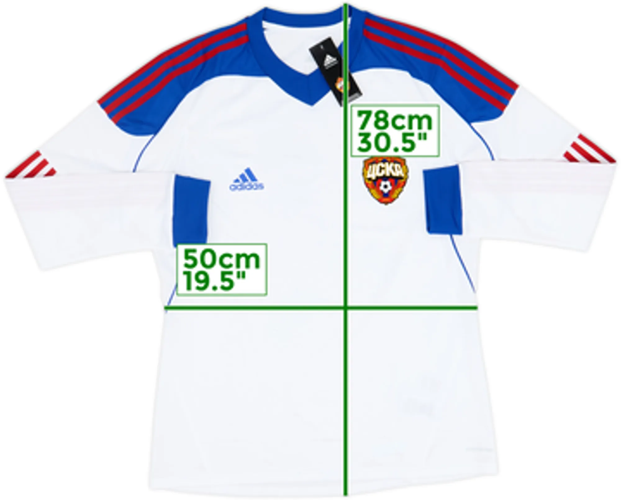 2013-14 CSKA Moscow Player Issue Away L/S Shirt (M)