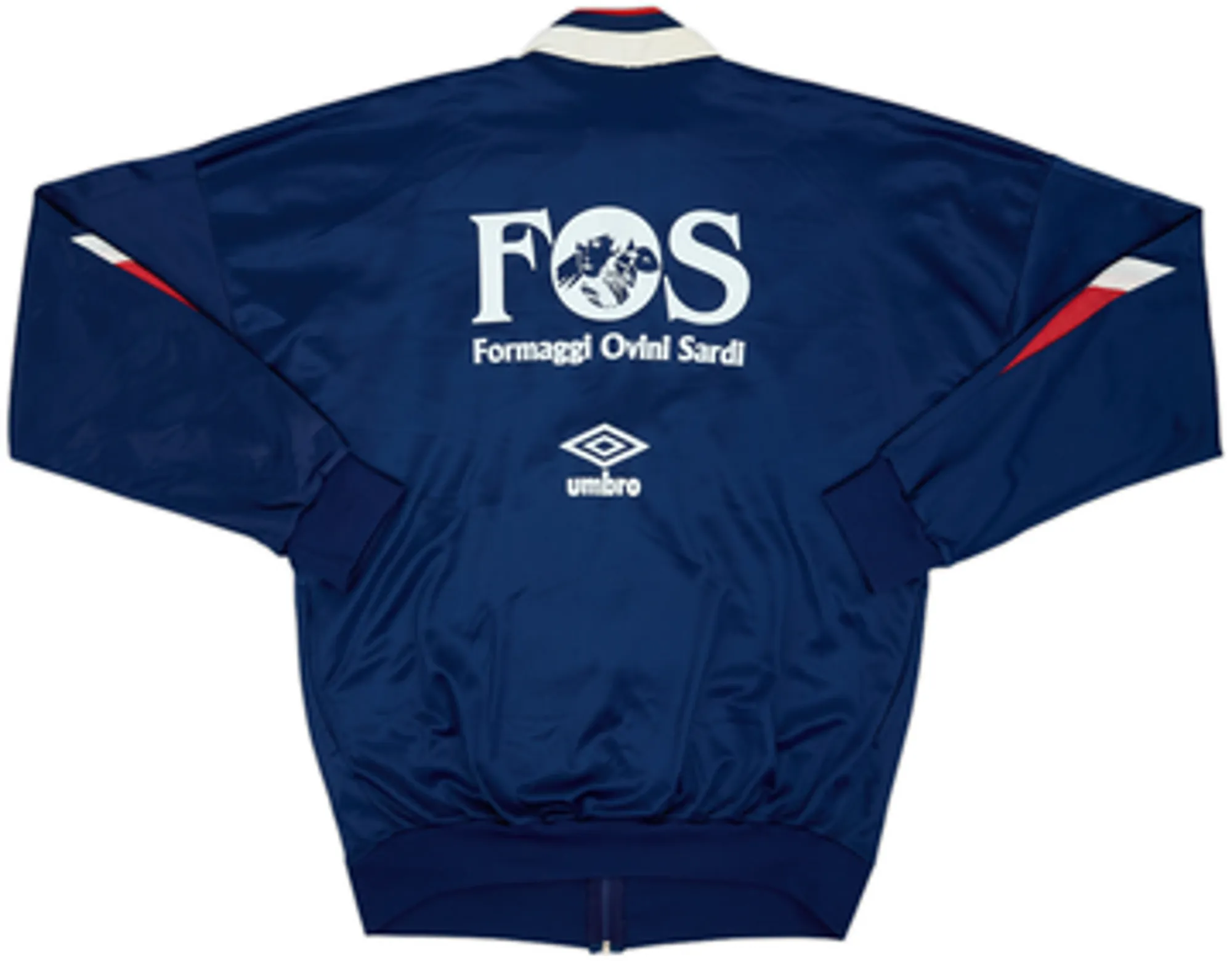 1990-91 Cagliari Umbro Track Jacket - 6/10 - (XXL)