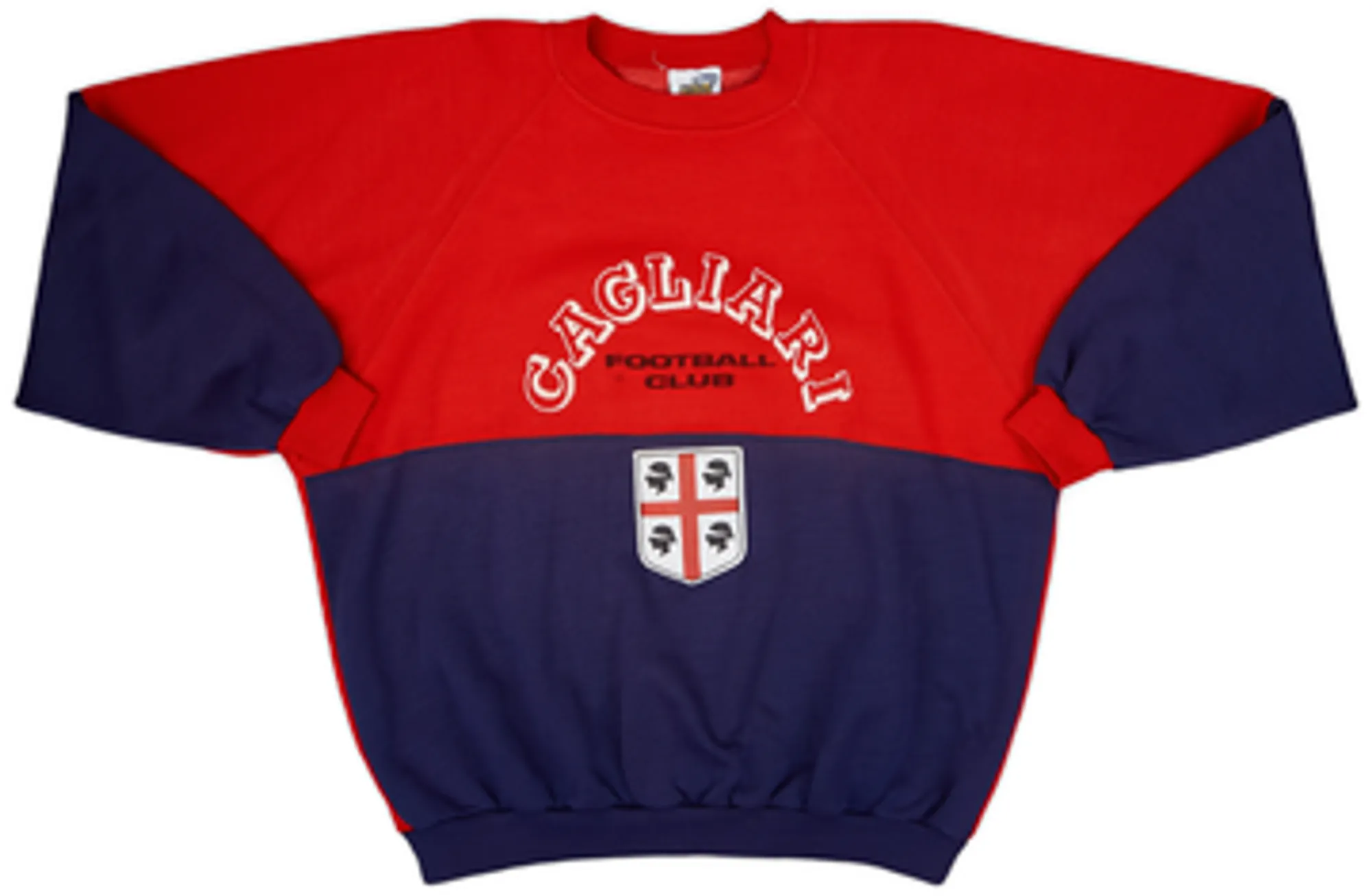 1990-91 Cagliari Le Felpe Dei Grandi Club Sweat Top - 6/10 - (L)