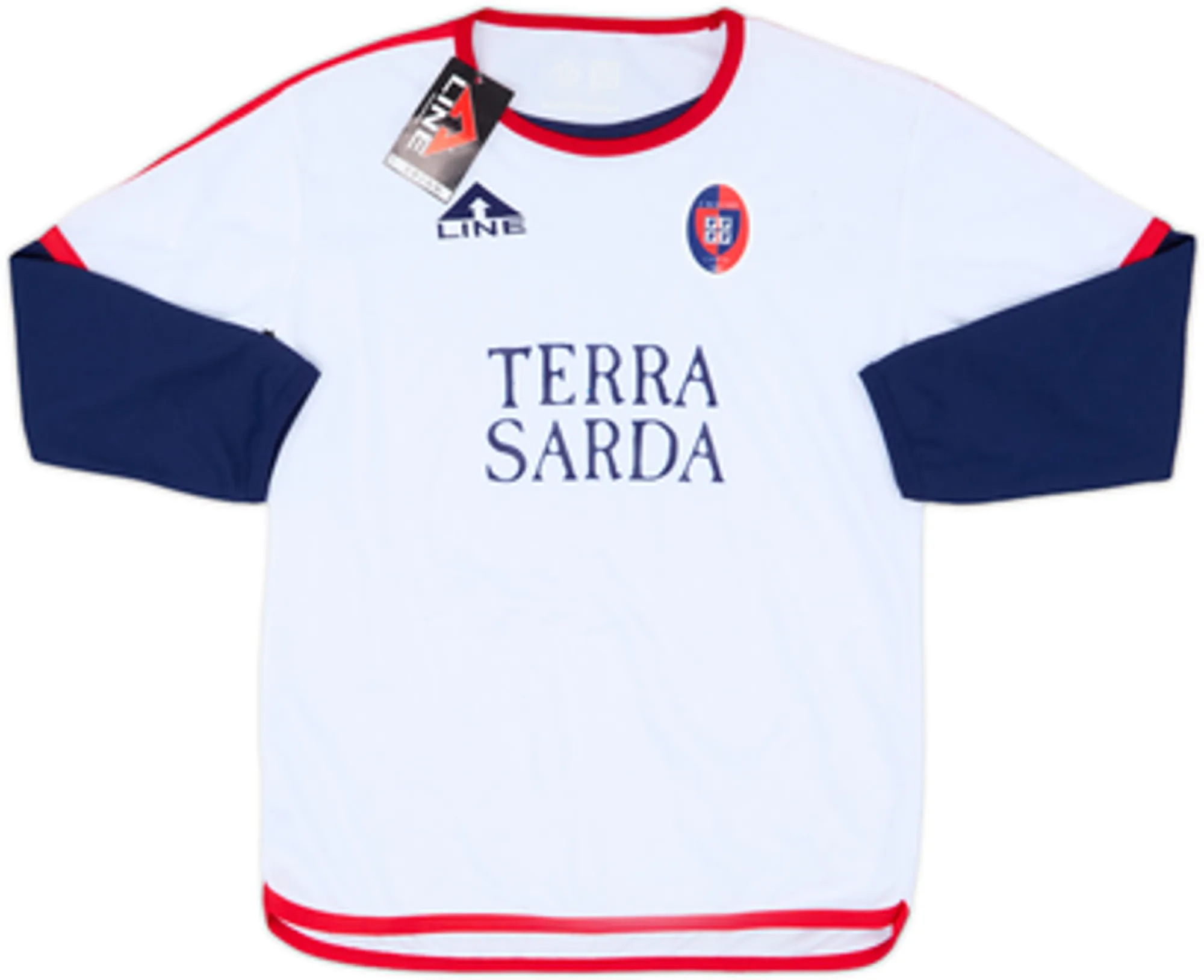 2002-03 Cagliari Away L/S Full Kit (Large Kids)