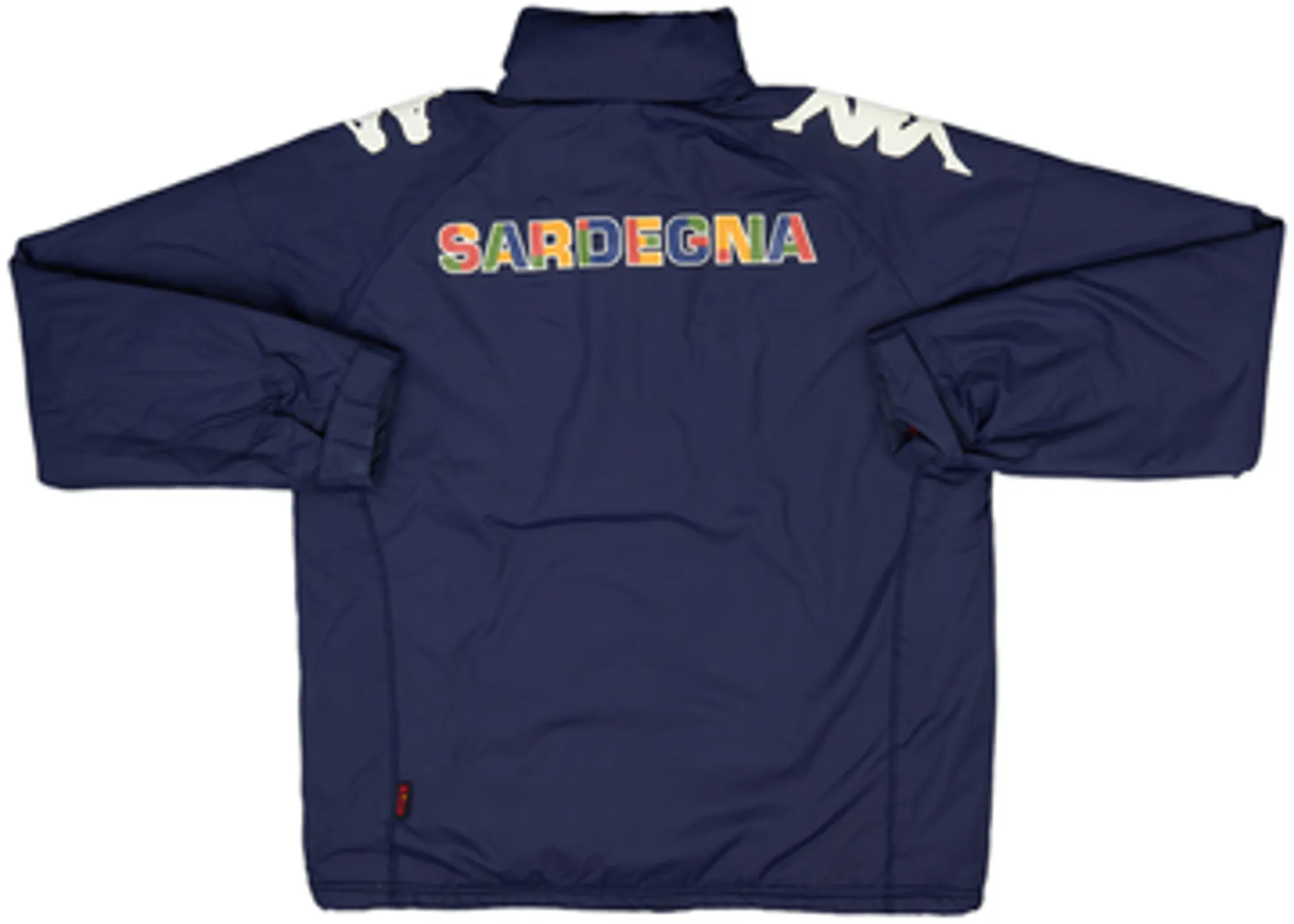 2013-14 Cagliari Kappa Padded Bench Coat - 8/10 - (M)