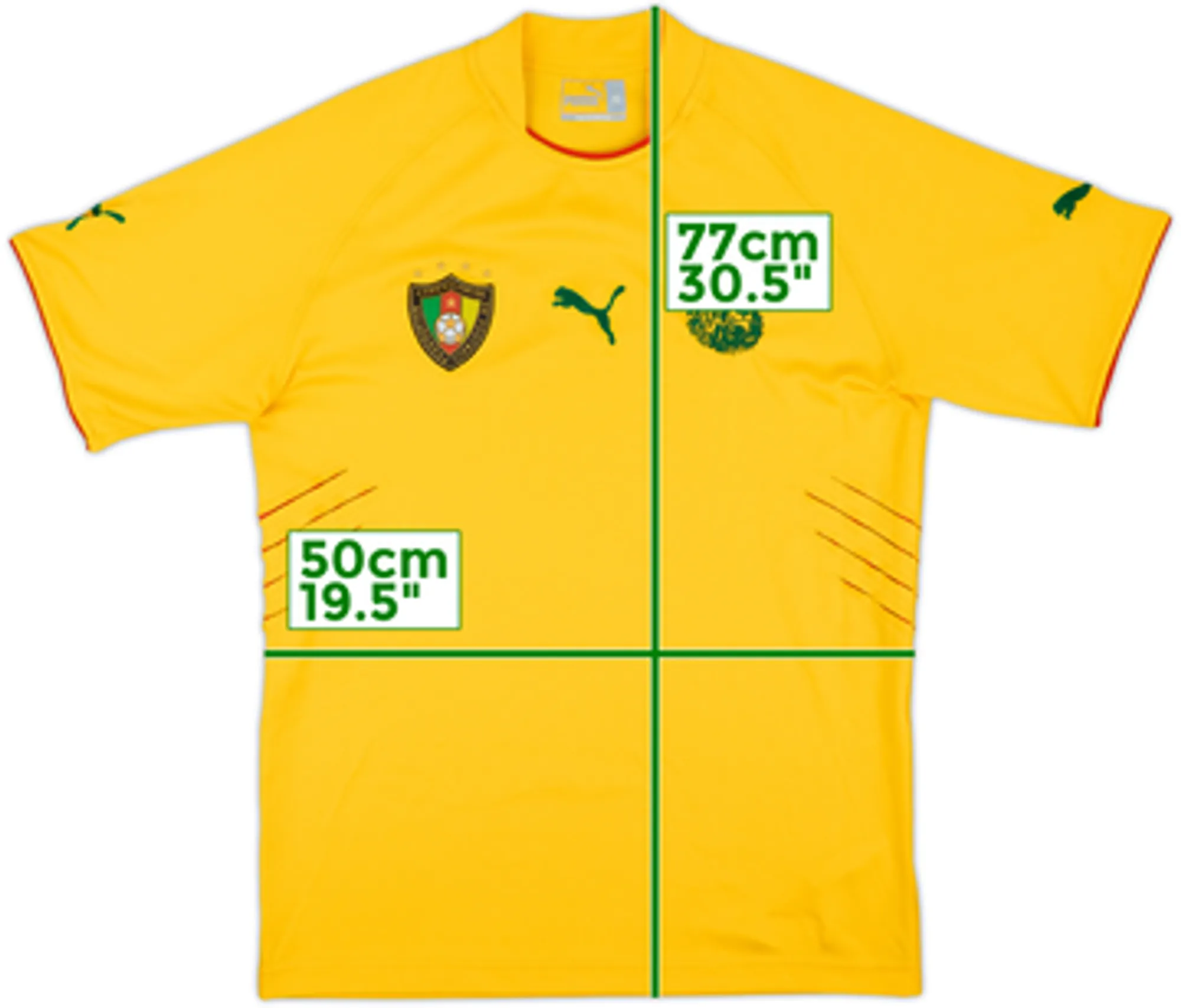 2004-06 Cameroon Away Shirt - 9/10 - (XL)