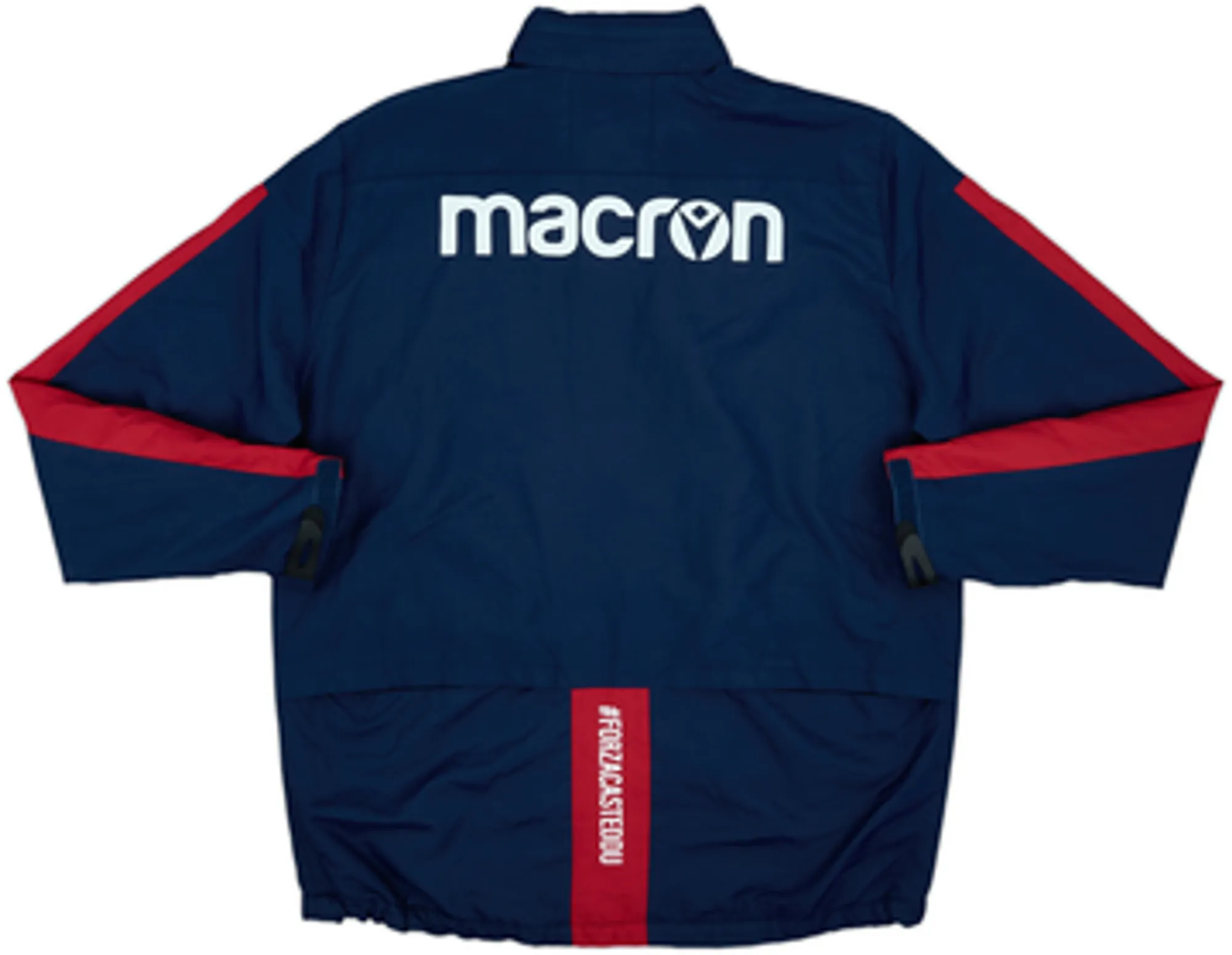 2019-20 Cagliari Macron Padded Bench Coat - 8/10 - (L)