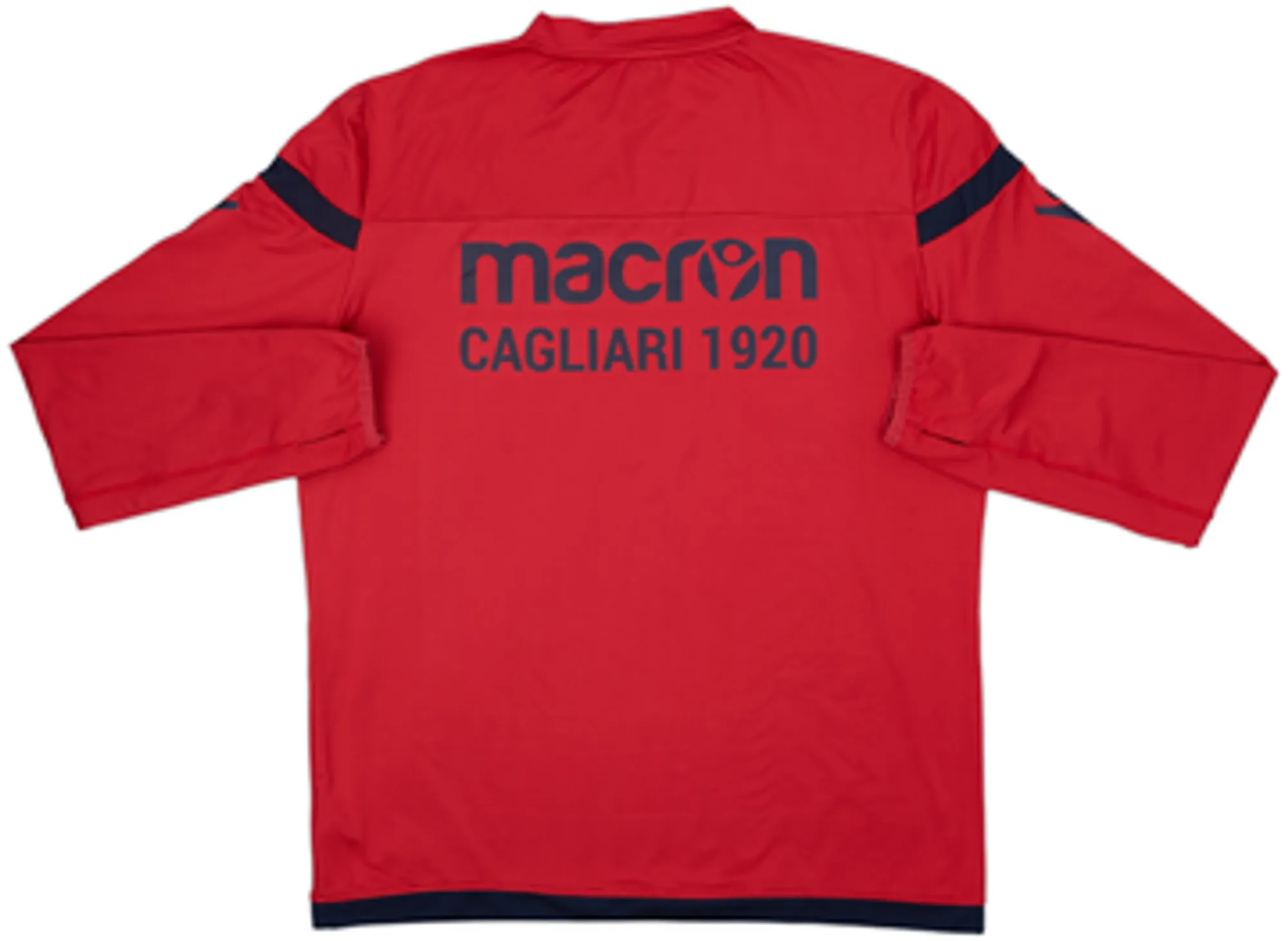 2018-19 Cagliari Macron Sweat Top - 7/10 - (XXL)