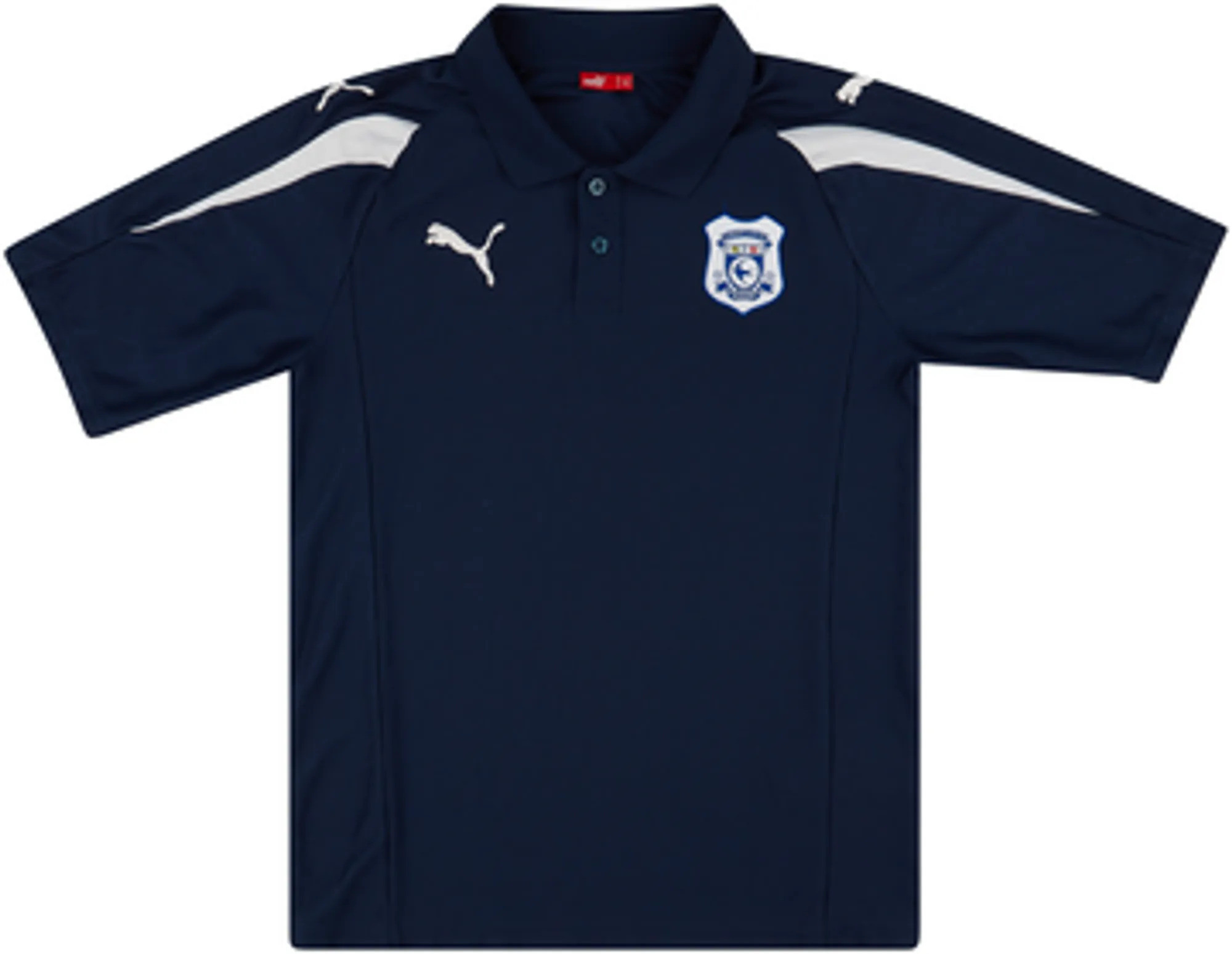 2010-11 Cardiff Puma Training Polo - 8/10 - (S)