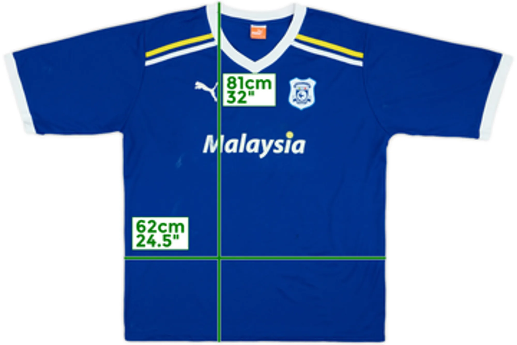 2011-12 Cardiff Home Shirt - 5/10 - (3XL)