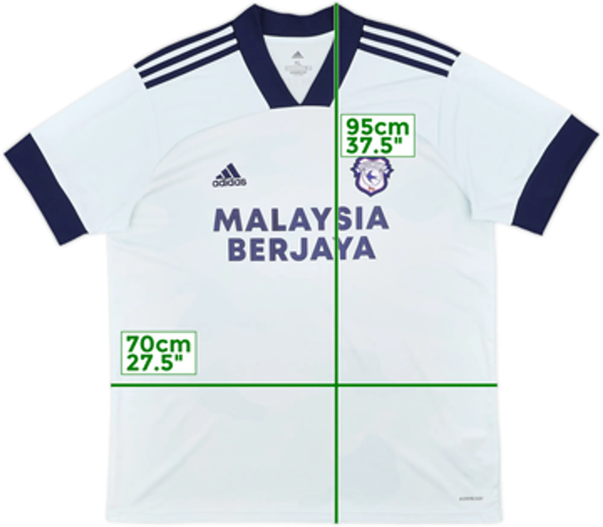 2020-21 Cardiff Away Shirt - 10/10 - (L)