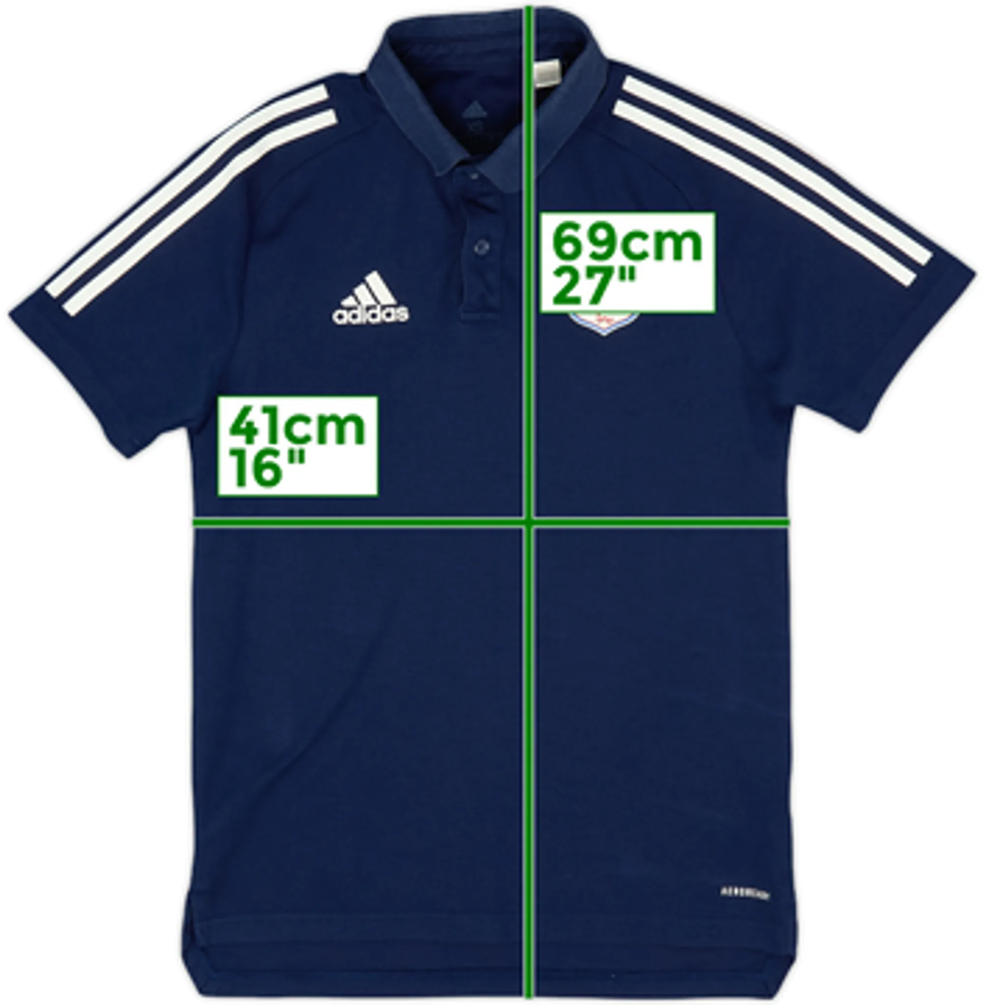 2020-21 Cardiff adidas Polo Shirt - 8/10 - (XS)